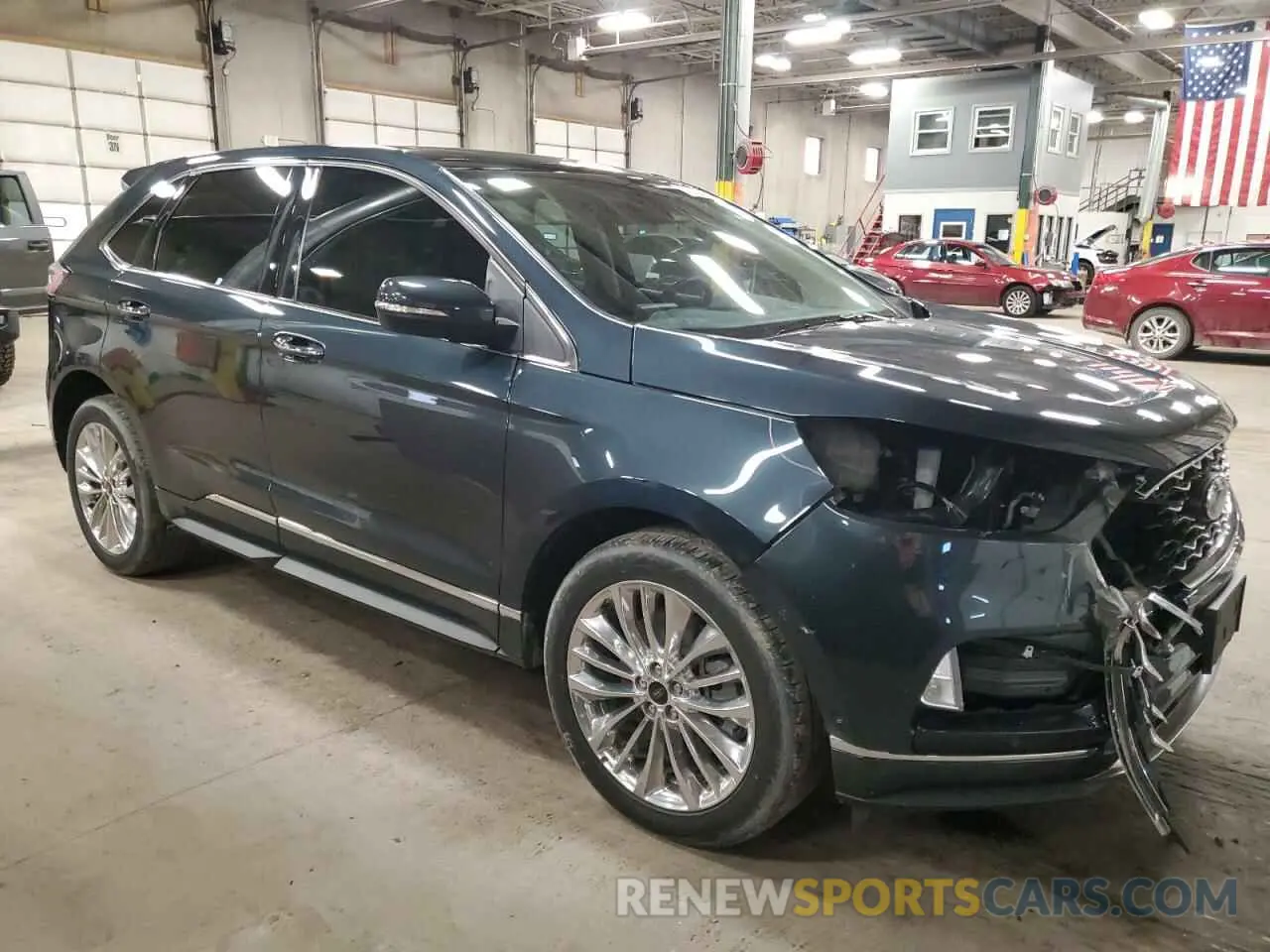 4 Photograph of a damaged car 2FMPK4K9XNBA90724 FORD EDGE 2022