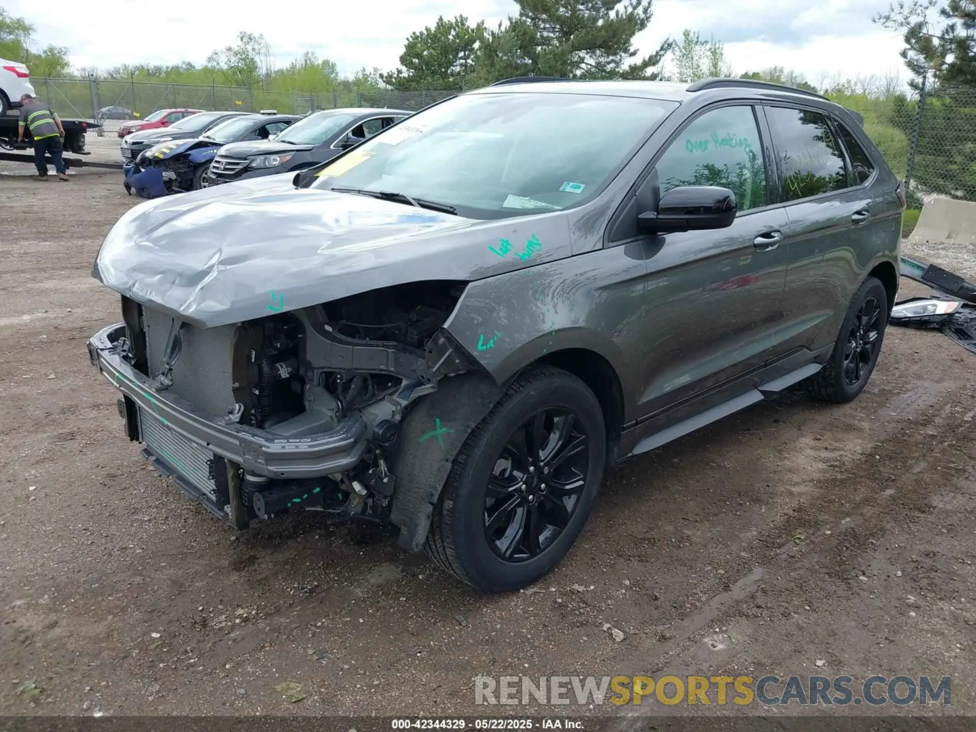 2 Photograph of a damaged car 2FMPK4G90PBA15235 FORD EDGE 2023