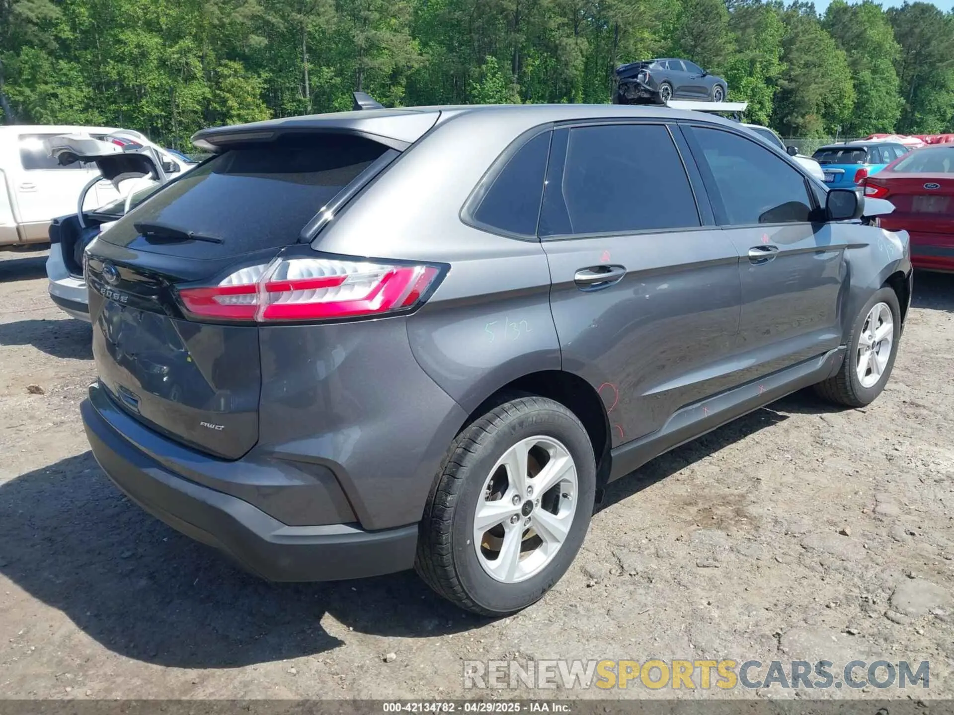 4 Фотография поврежденного автомобиля 2FMPK4G92PBA06116 FORD EDGE 2023