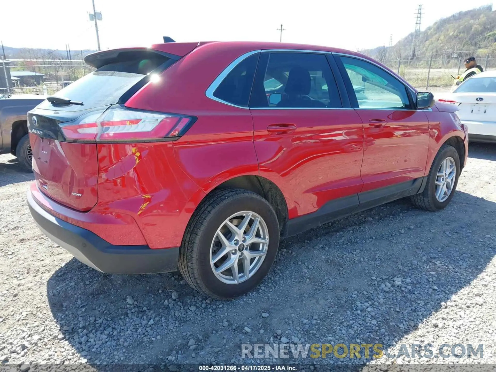 4 Фотография поврежденного автомобиля 2FMPK4J93PBA16016 FORD EDGE 2023