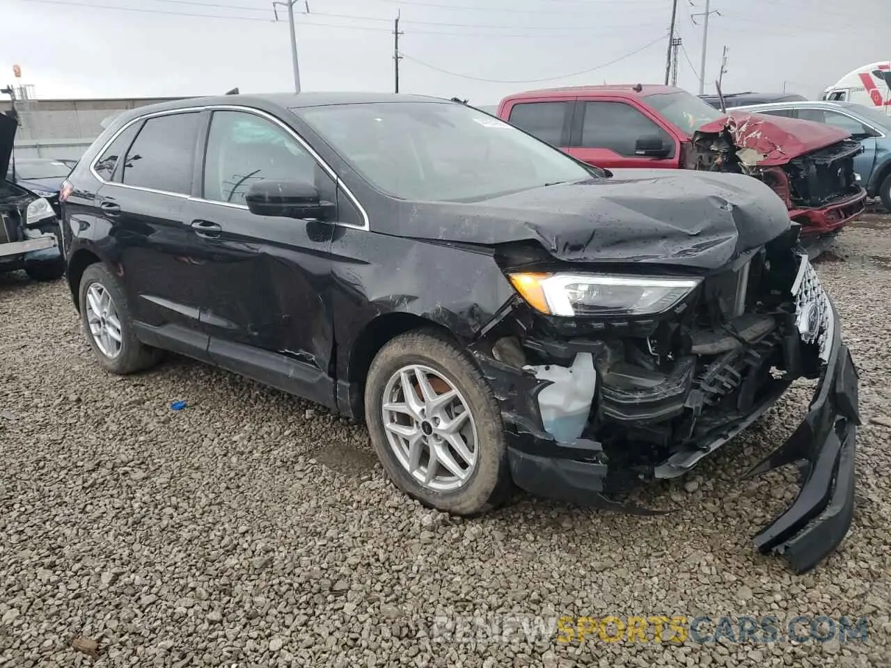 4 Фотография поврежденного автомобиля 2FMPK4J95PBA27311 FORD EDGE 2023