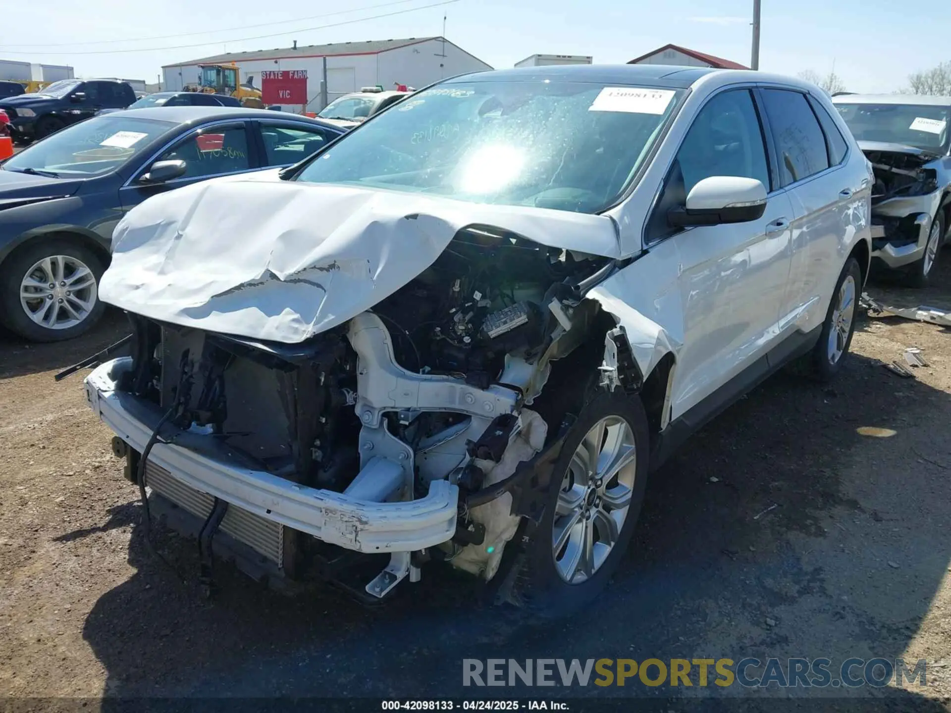 2 Photograph of a damaged car 2FMPK4K92PBA45425 FORD EDGE 2023