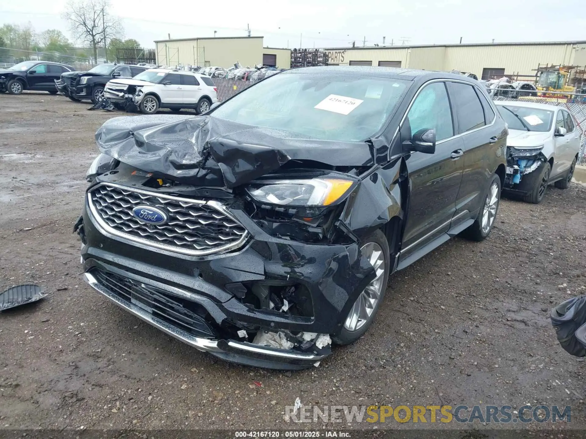 2 Фотография поврежденного автомобиля 2FMPK4K94PBA55762 FORD EDGE 2023