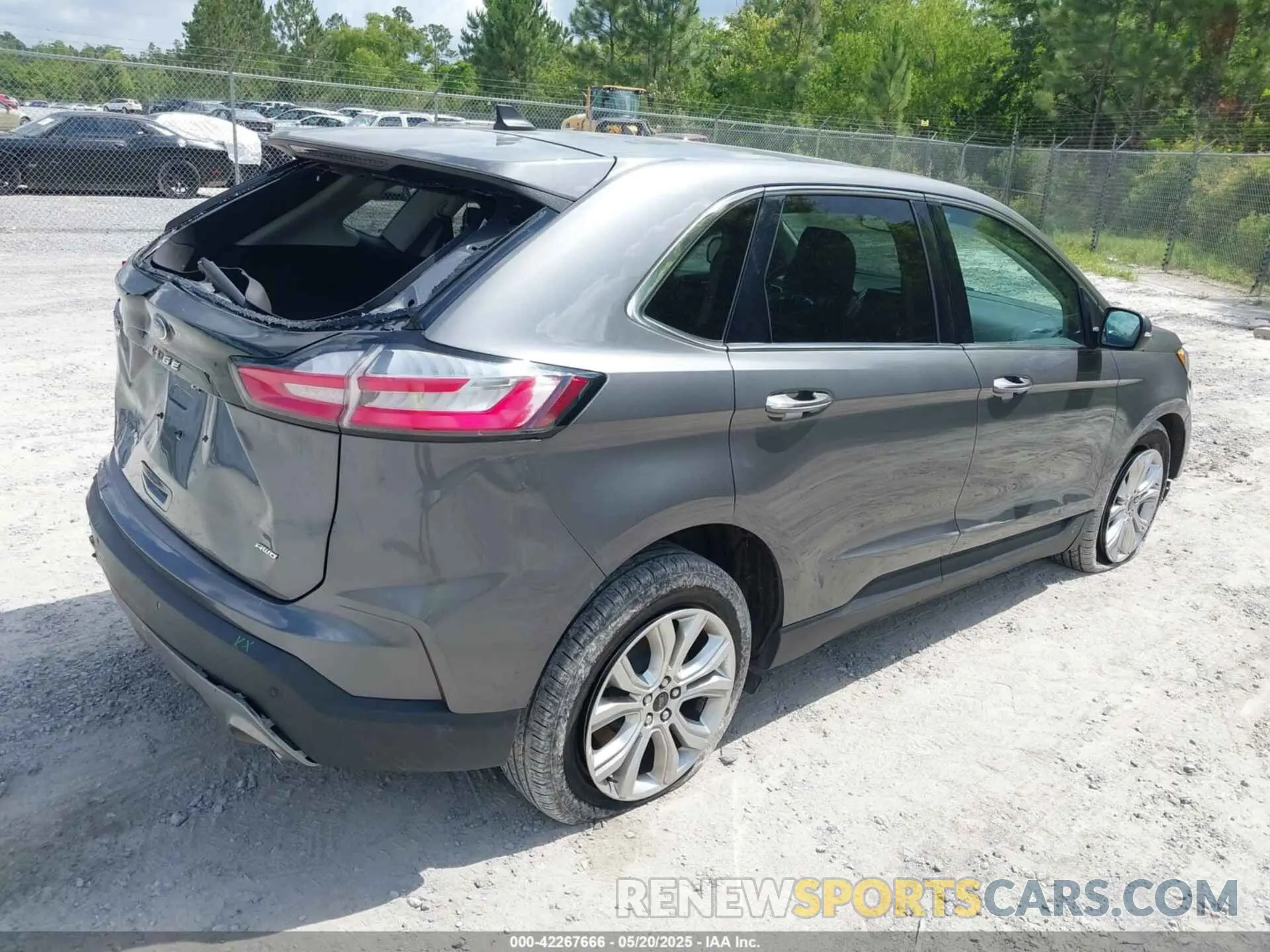 4 Фотография поврежденного автомобиля 2FMPK4K96PBA45251 FORD EDGE 2023