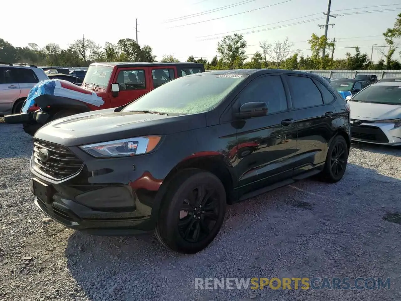 1 Photograph of a damaged car 2FMPK4G93RBA48507 FORD EDGE 2024