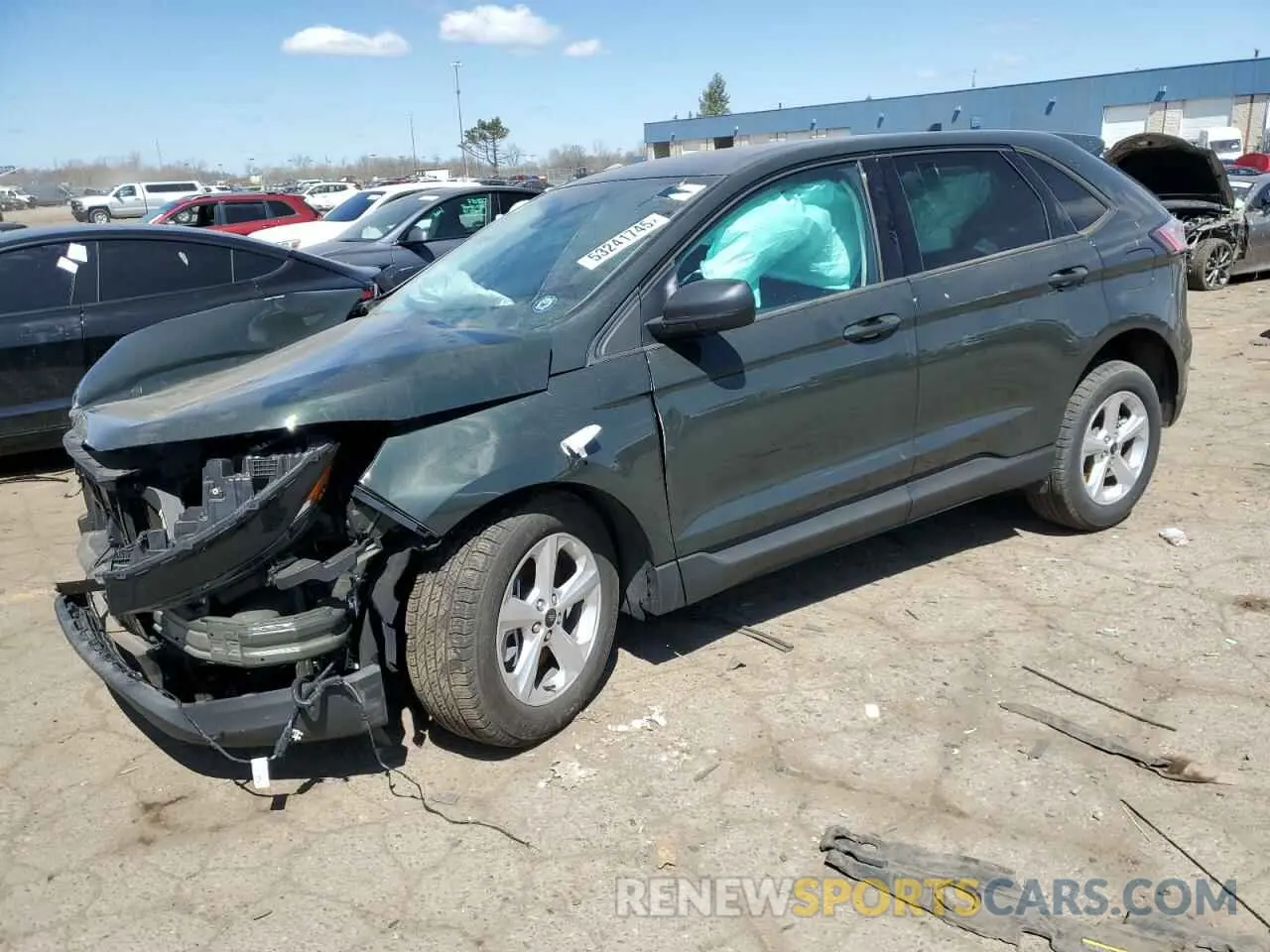 1 Photograph of a damaged car 2FMPK4G9XRBA82721 FORD EDGE 2024
