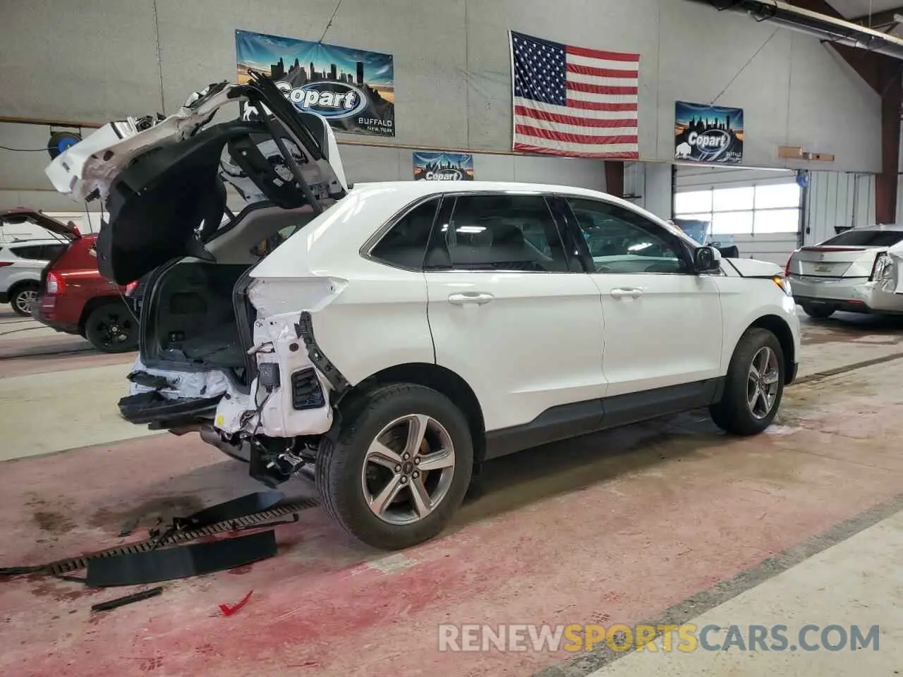 3 Фотография поврежденного автомобиля 2FMPK4J90RBA30135 FORD EDGE 2024