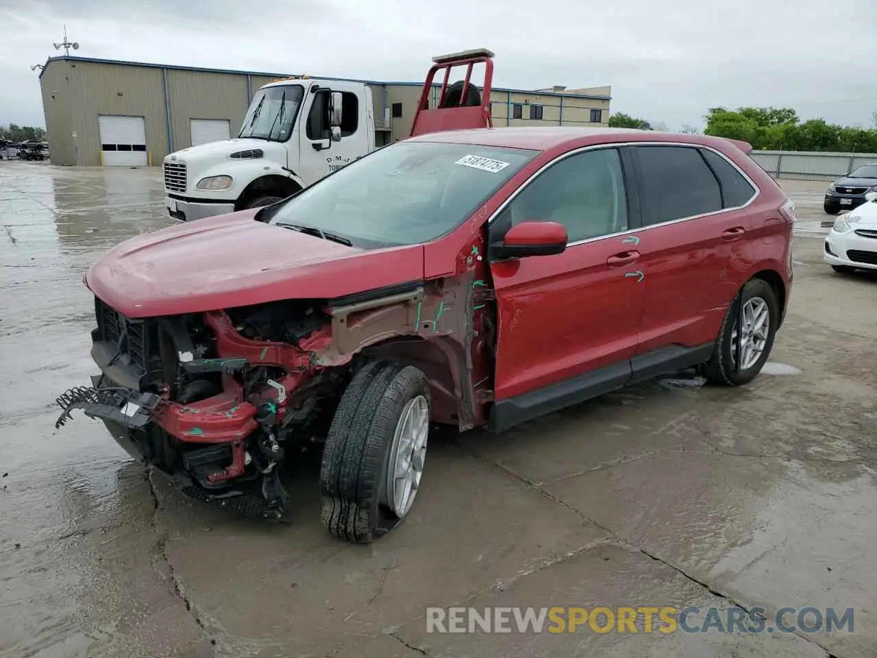 1 Photograph of a damaged car 2FMPK4J93RBA11711 FORD EDGE 2024
