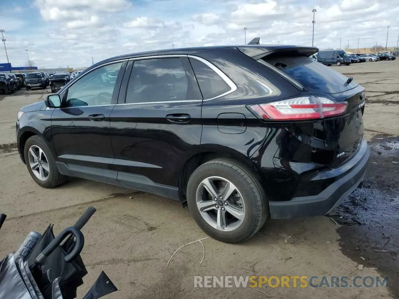 2 Фотография поврежденного автомобиля 2FMPK4J94RBA57225 FORD EDGE 2024