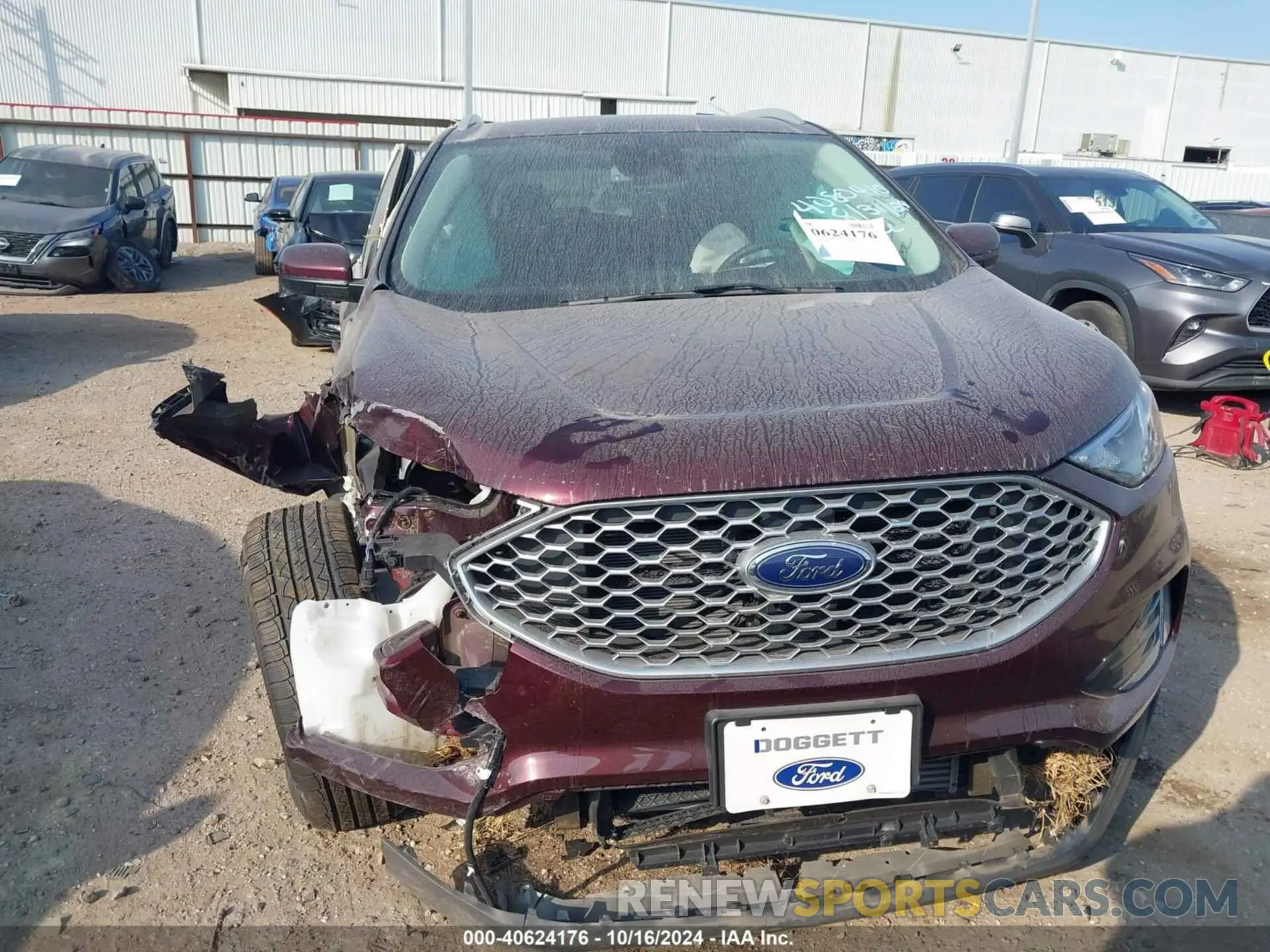 13 Фотография поврежденного автомобиля 2FMPK4J94RBA62778 FORD EDGE 2024