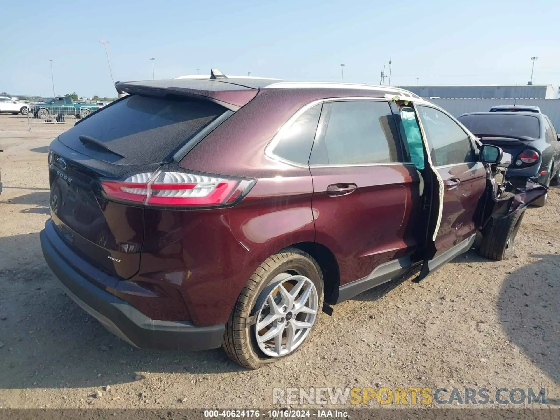 4 Фотография поврежденного автомобиля 2FMPK4J94RBA62778 FORD EDGE 2024