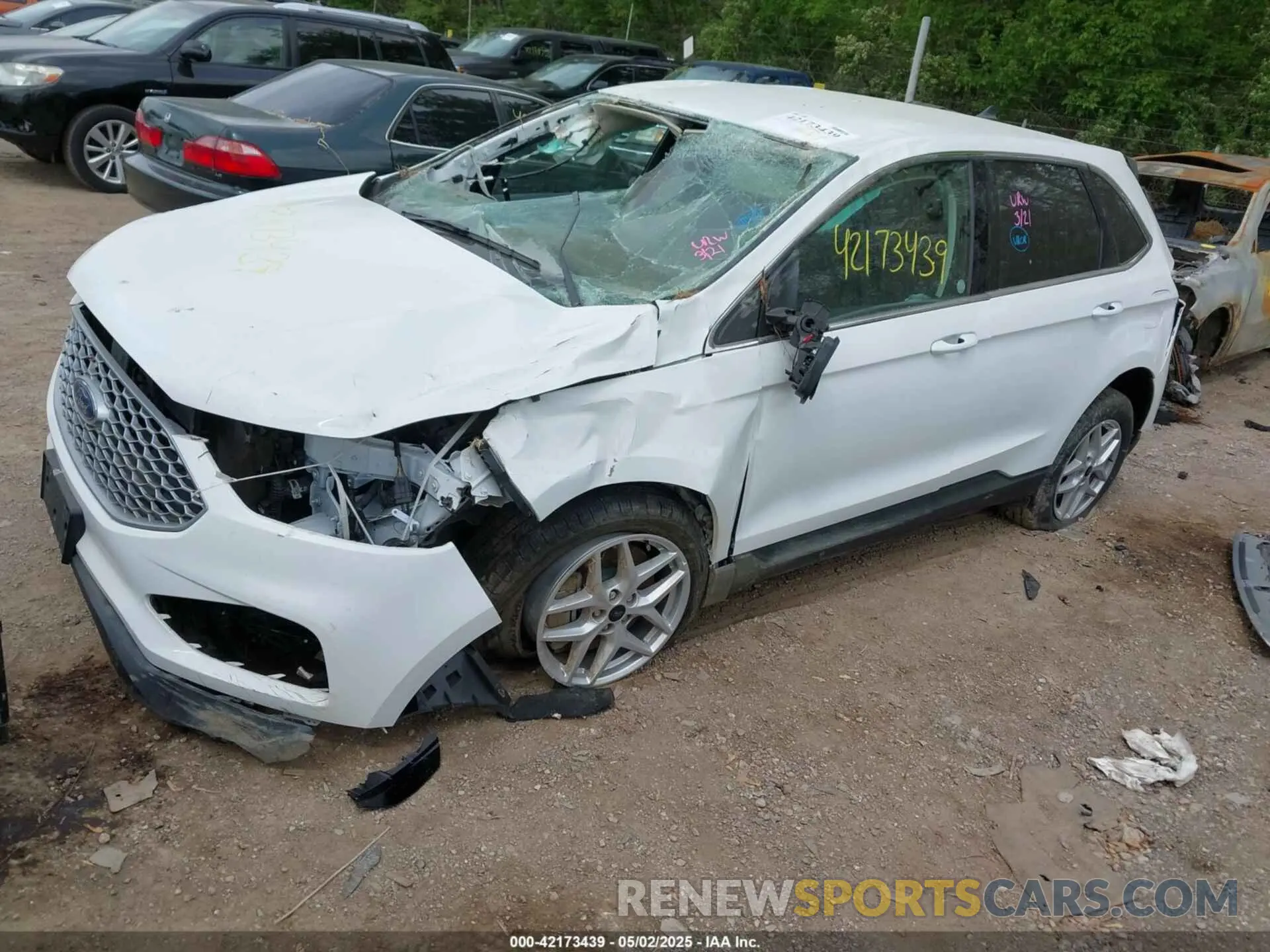 2 Фотография поврежденного автомобиля 2FMPK4J94RBA99667 FORD EDGE 2024