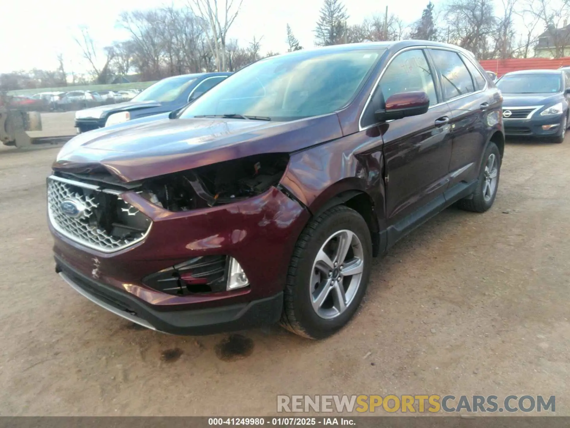 2 Photograph of a damaged car 2FMPK4J96RBA08415 FORD EDGE 2024
