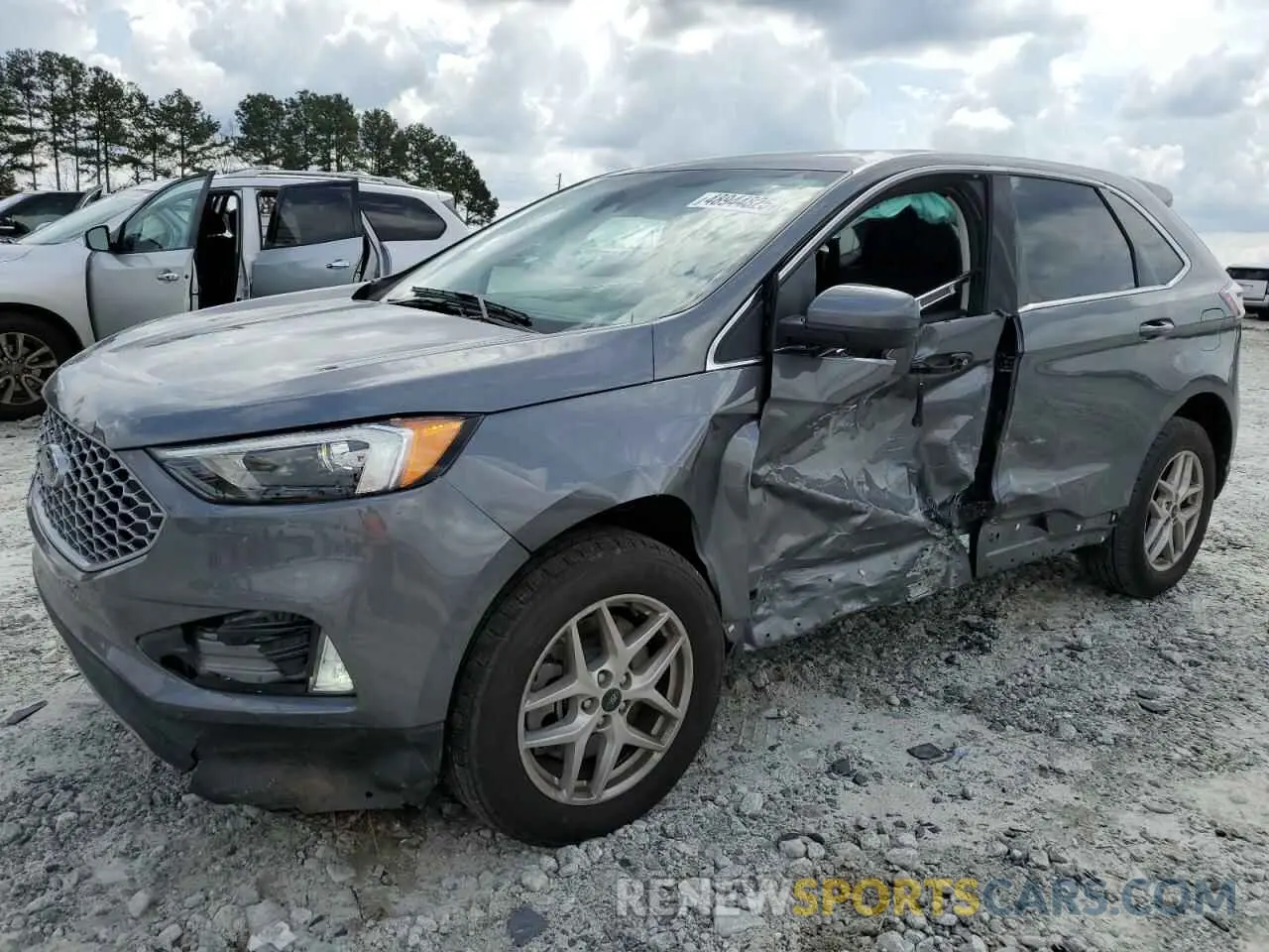 1 Photograph of a damaged car 2FMPK4J97RBA04003 FORD EDGE 2024