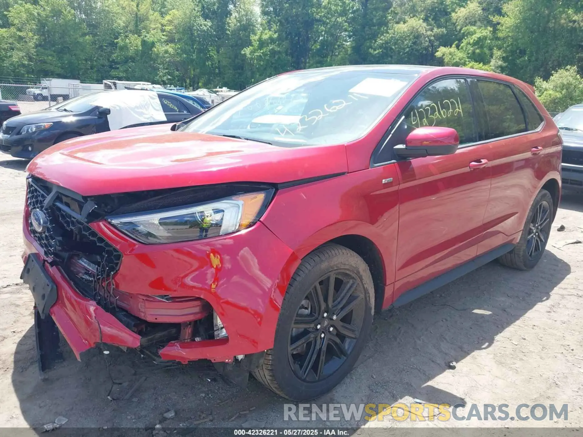 2 Фотография поврежденного автомобиля 2FMPK4J9XRBA30109 FORD EDGE 2024
