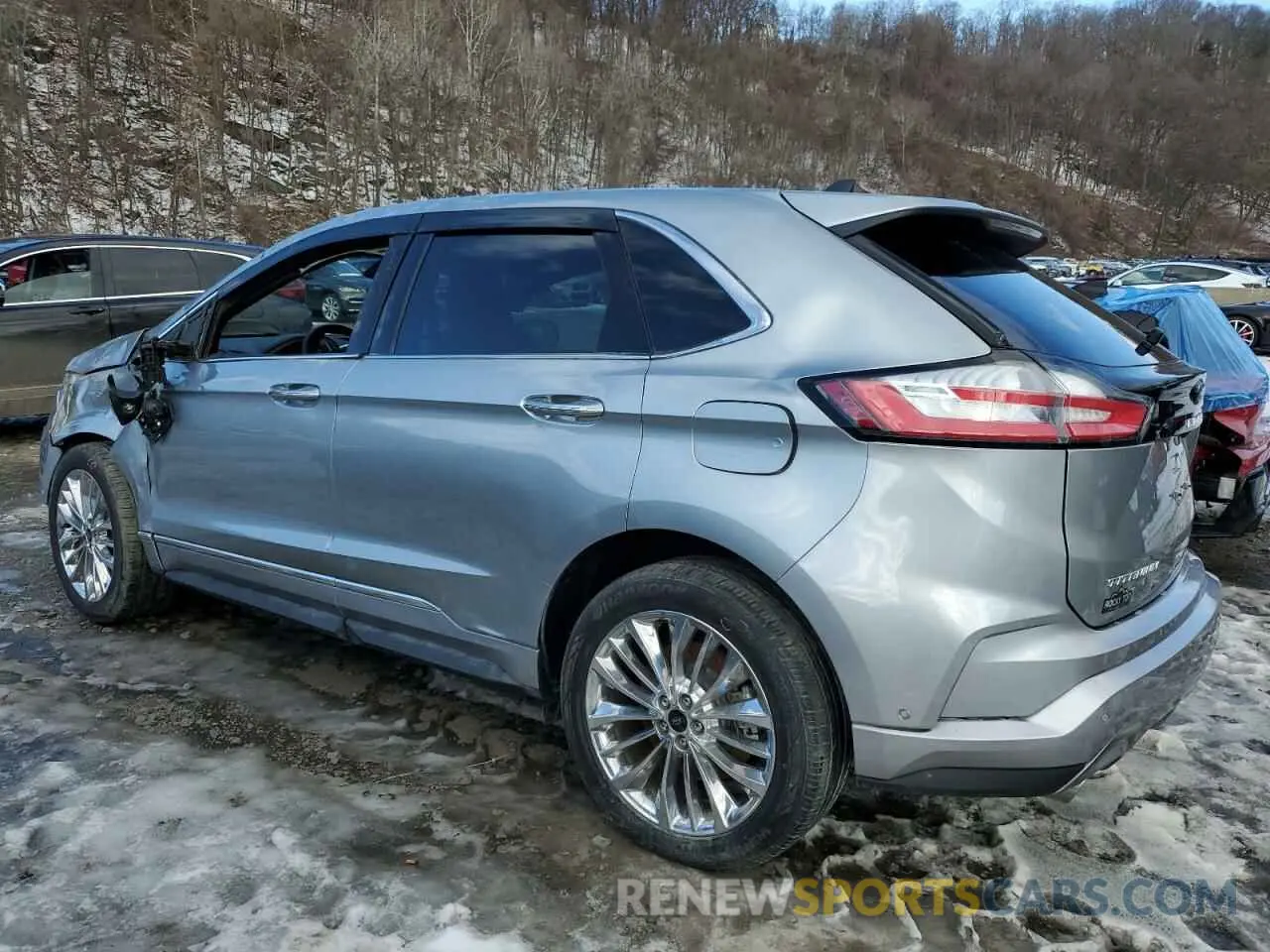 2 Фотография поврежденного автомобиля 2FMPK4K91RBA39165 FORD EDGE 2024