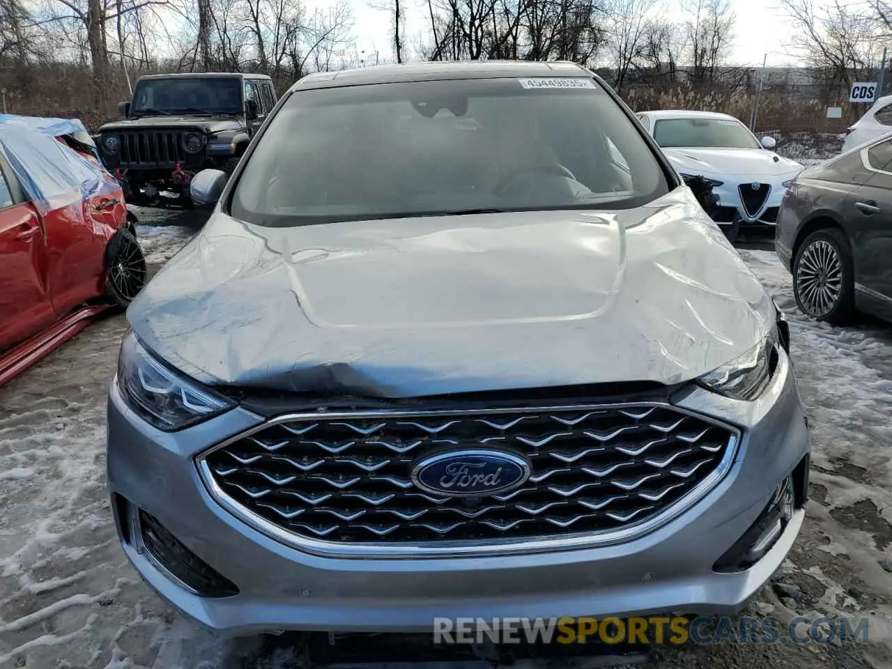 5 Фотография поврежденного автомобиля 2FMPK4K91RBA39165 FORD EDGE 2024