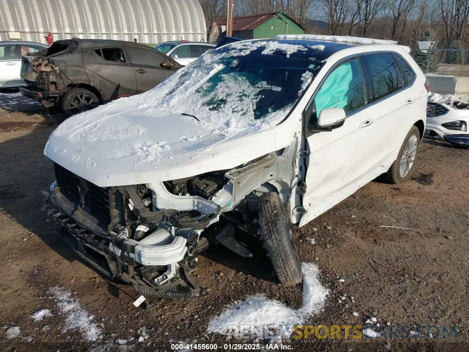 2 Фотография поврежденного автомобиля 2FMPK4K93RBA39054 FORD EDGE 2024