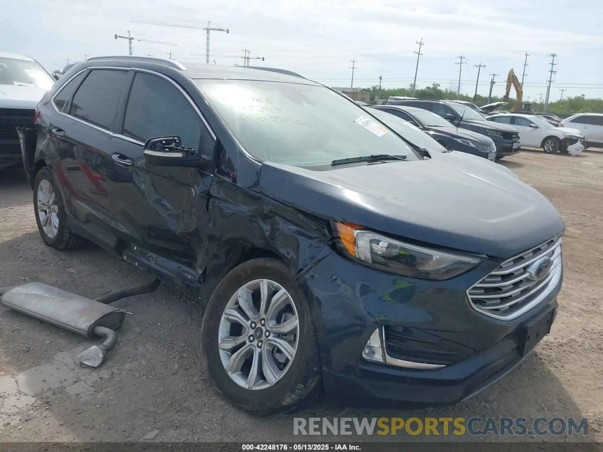 1 Photograph of a damaged car 2FMPK4K94RBA45347 FORD EDGE 2024