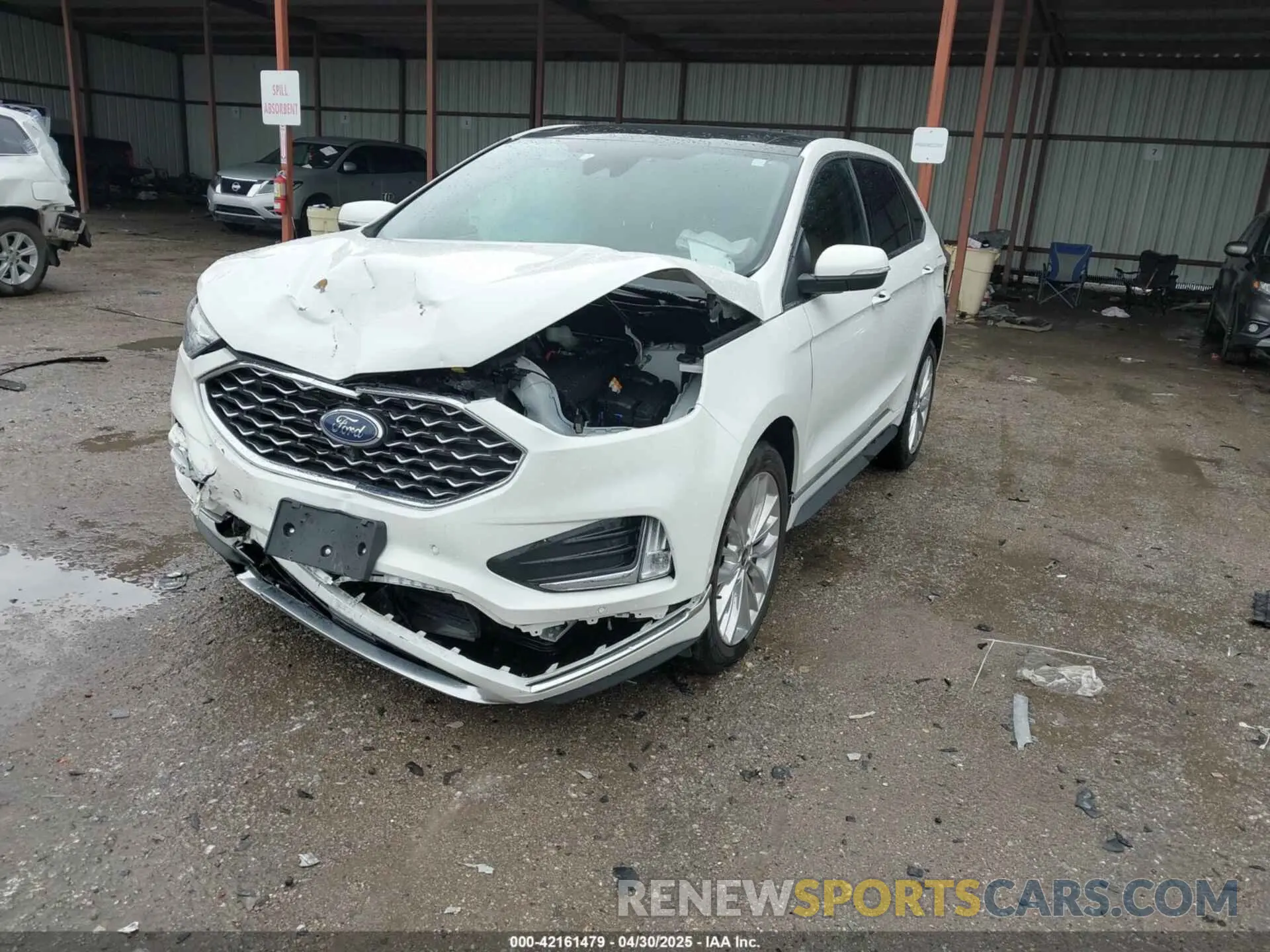 2 Фотография поврежденного автомобиля 2FMPK4K97RBA62871 FORD EDGE 2024