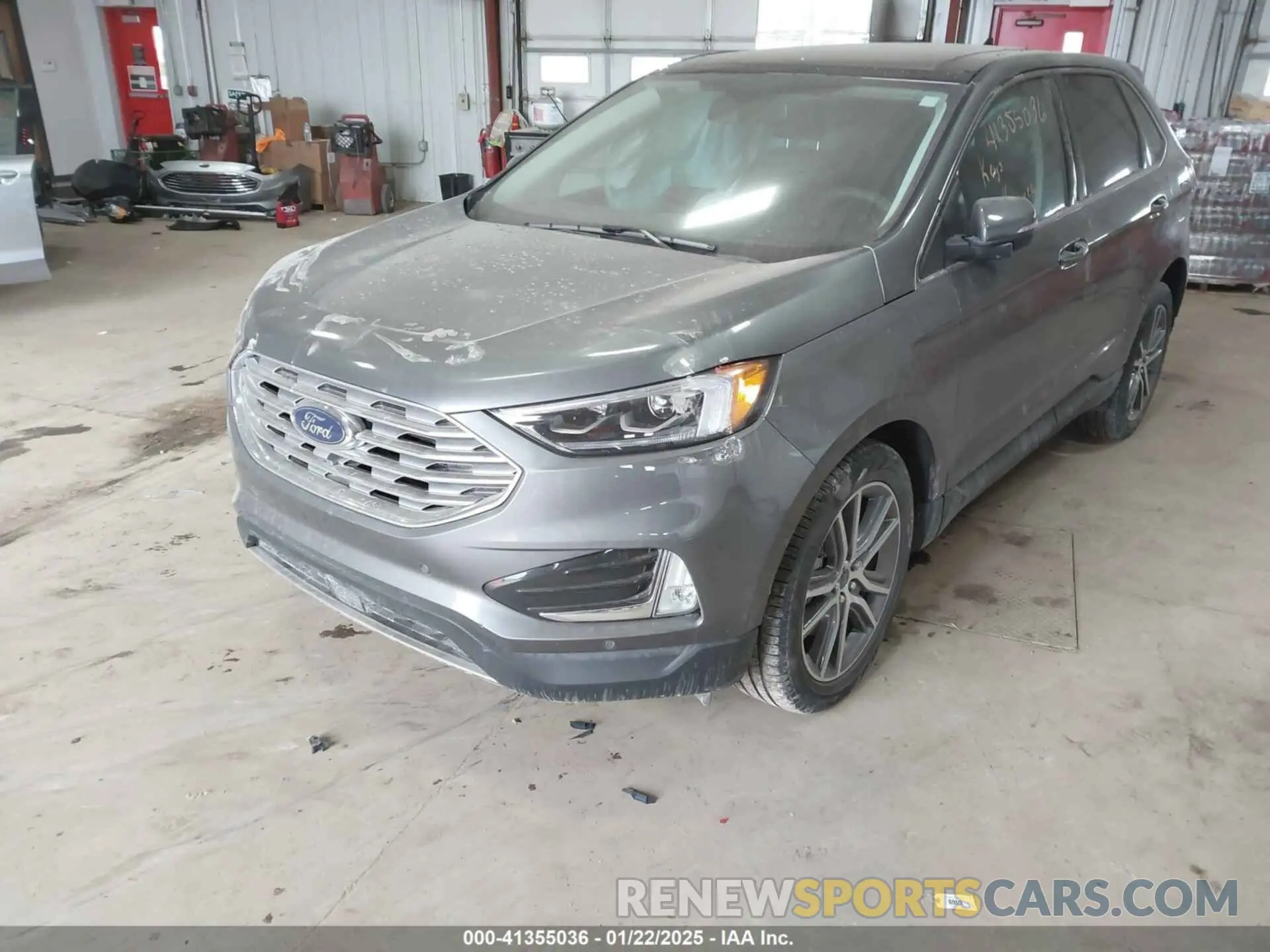 2 Фотография поврежденного автомобиля 2FMPK4K97RBA85888 FORD EDGE 2024