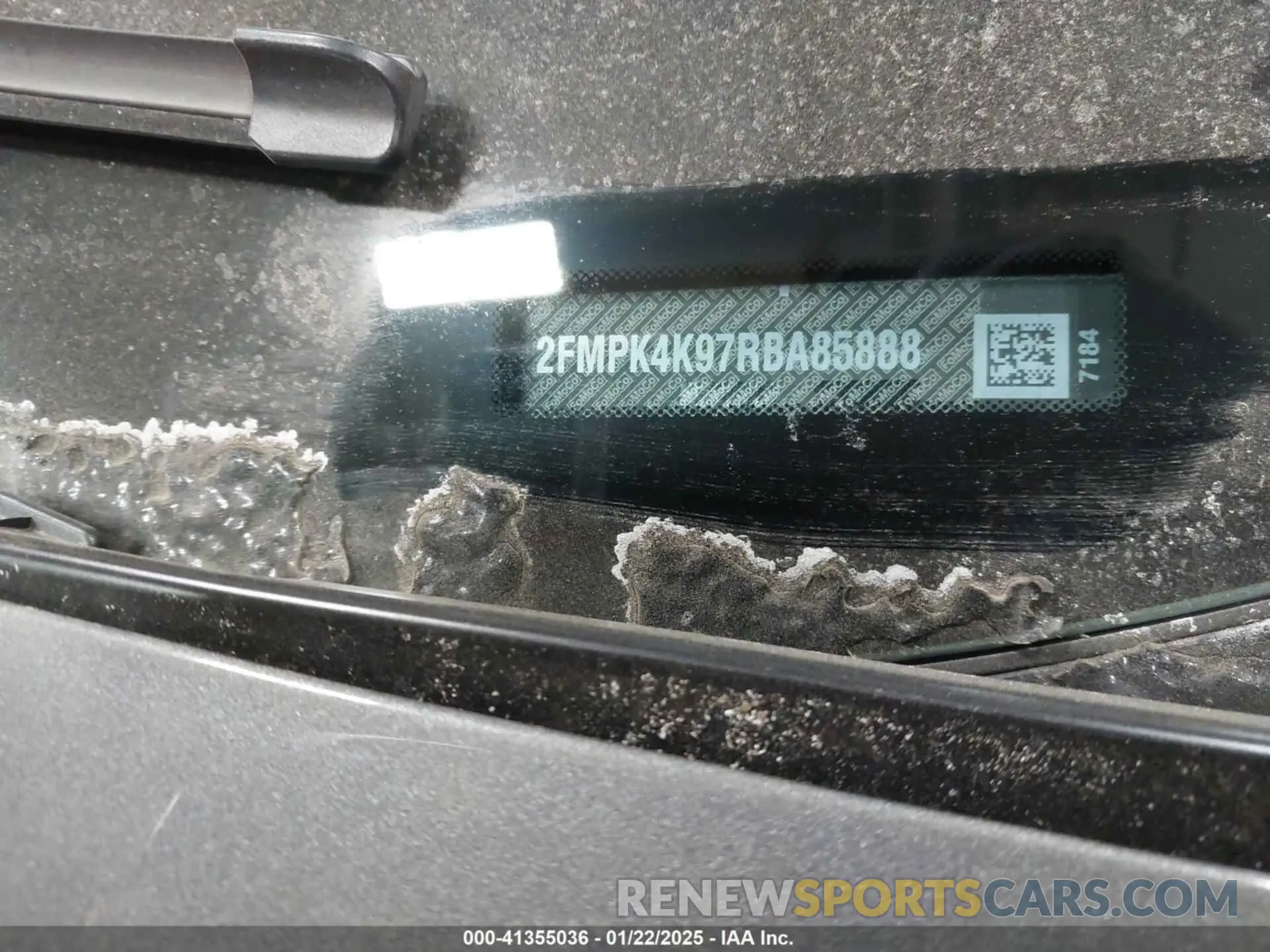 9 Фотография поврежденного автомобиля 2FMPK4K97RBA85888 FORD EDGE 2024