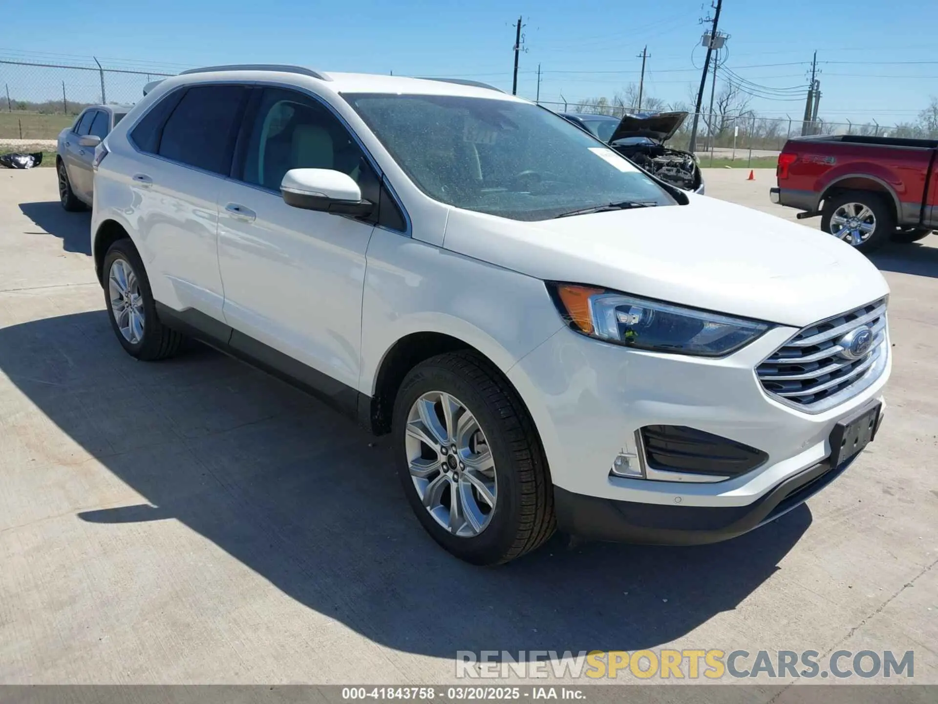 1 Photograph of a damaged car 2FMPK4K98RBA75080 FORD EDGE 2024