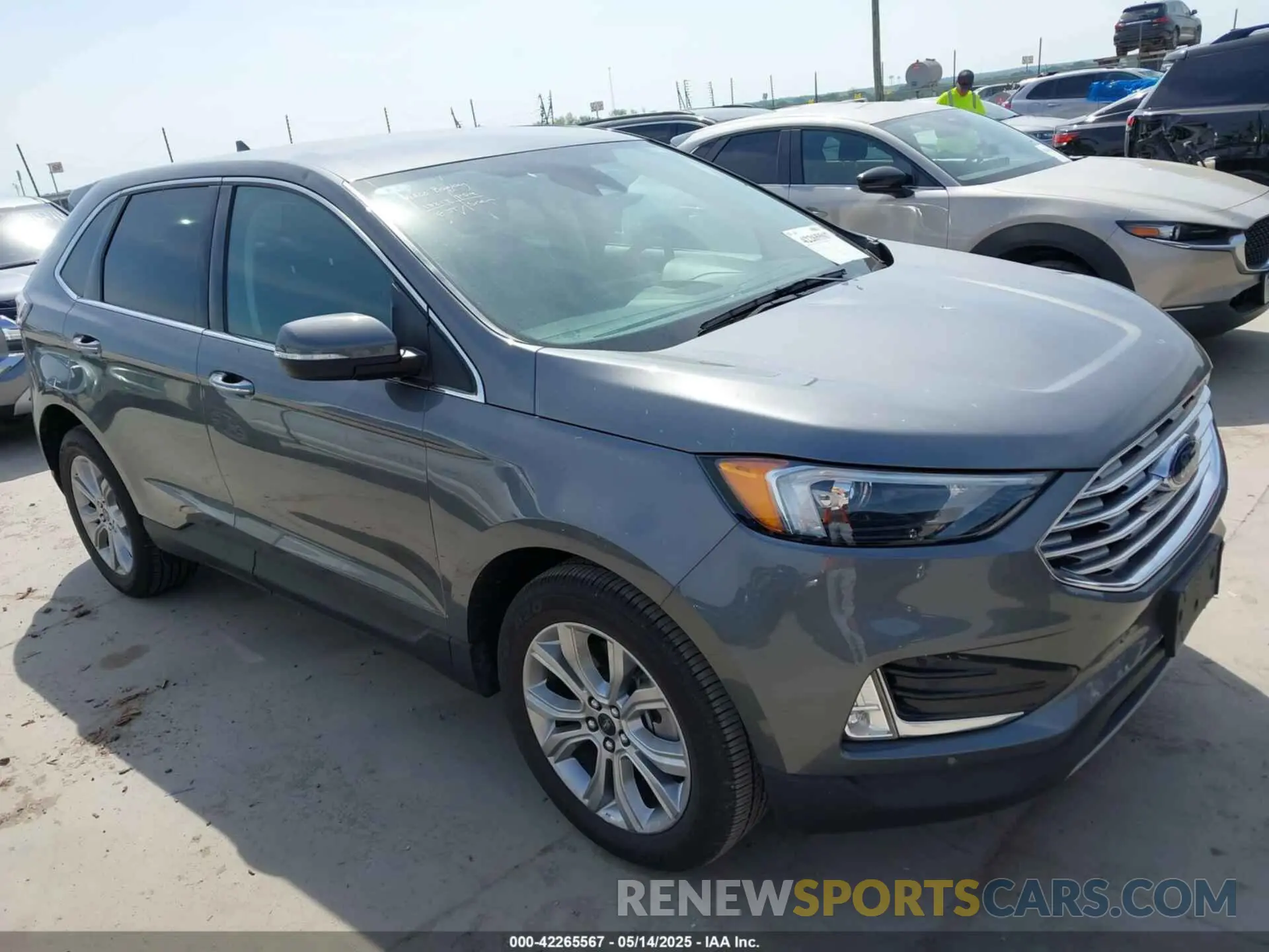 1 Photograph of a damaged car 2FMPK4K9XRBA47278 FORD EDGE 2024