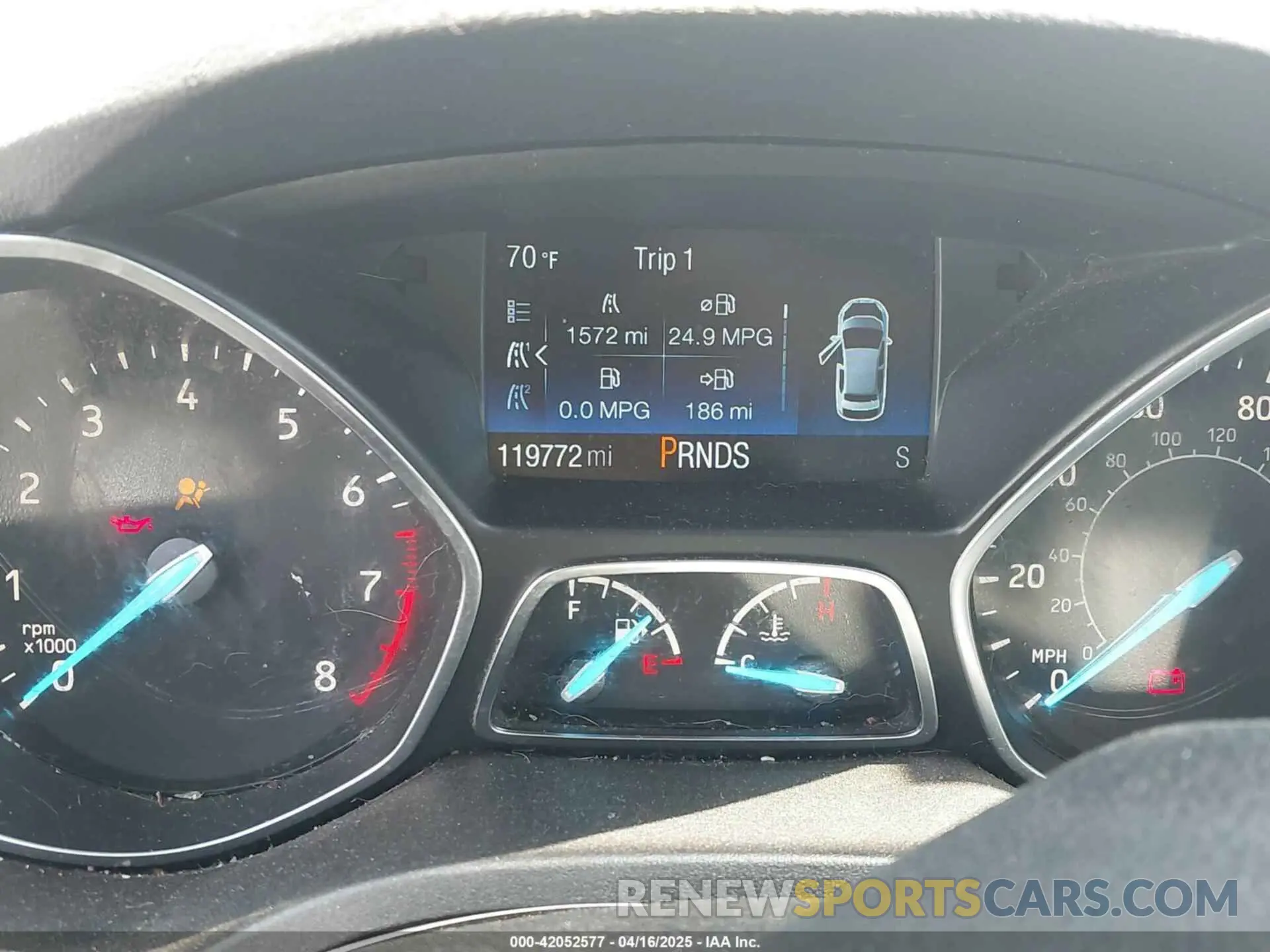 7 Фотография поврежденного автомобиля 1FMCU0F71KUA63170 FORD ESCAPE 2019