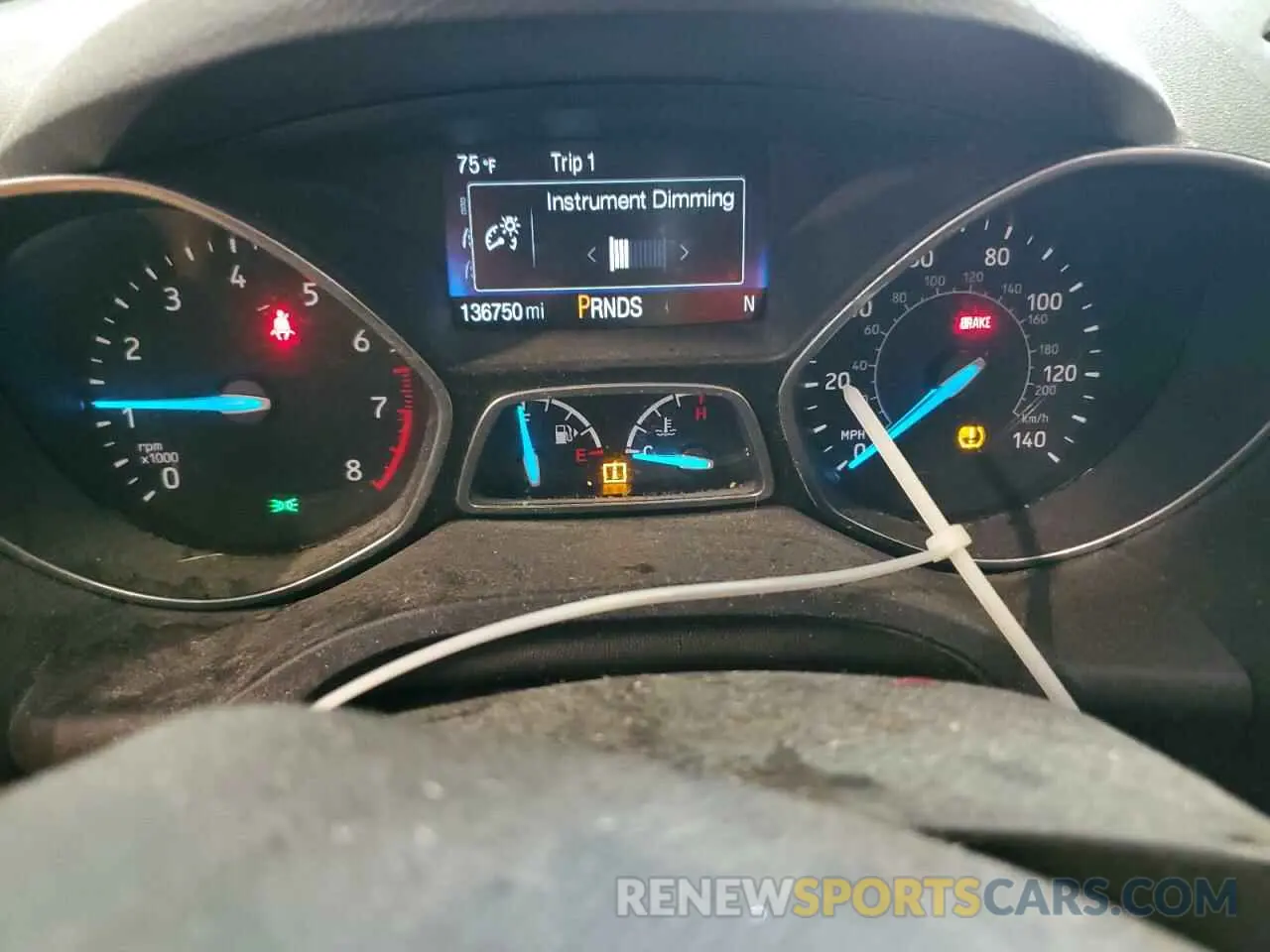 9 Photograph of a damaged car 1FMCU0F72KUA88630 FORD ESCAPE 2019