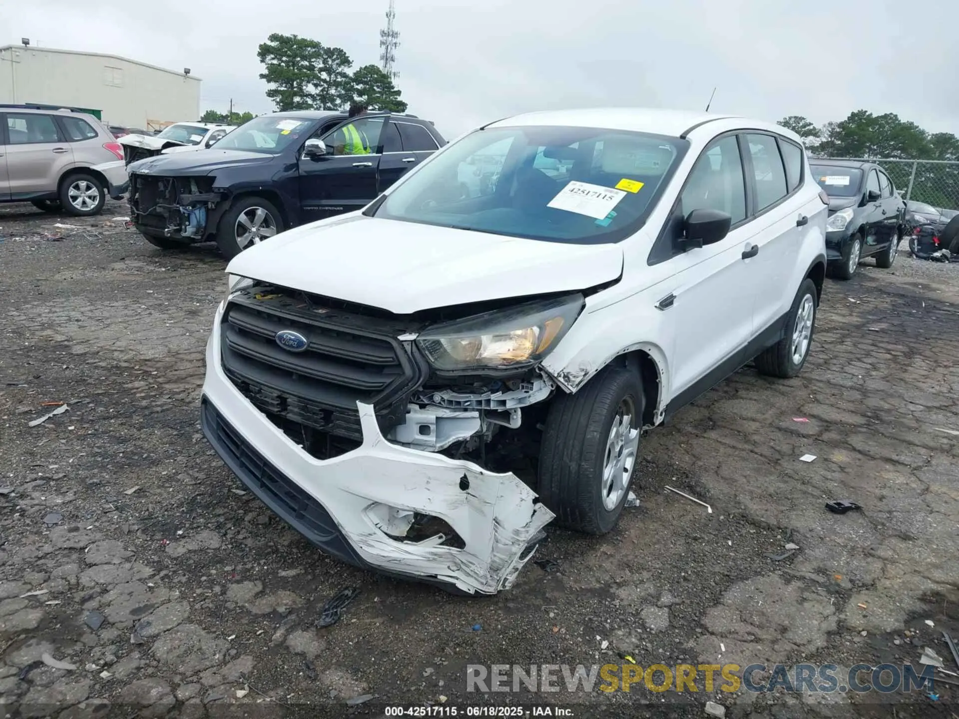 2 Photograph of a damaged car 1FMCU0F73KUA30333 FORD ESCAPE 2019