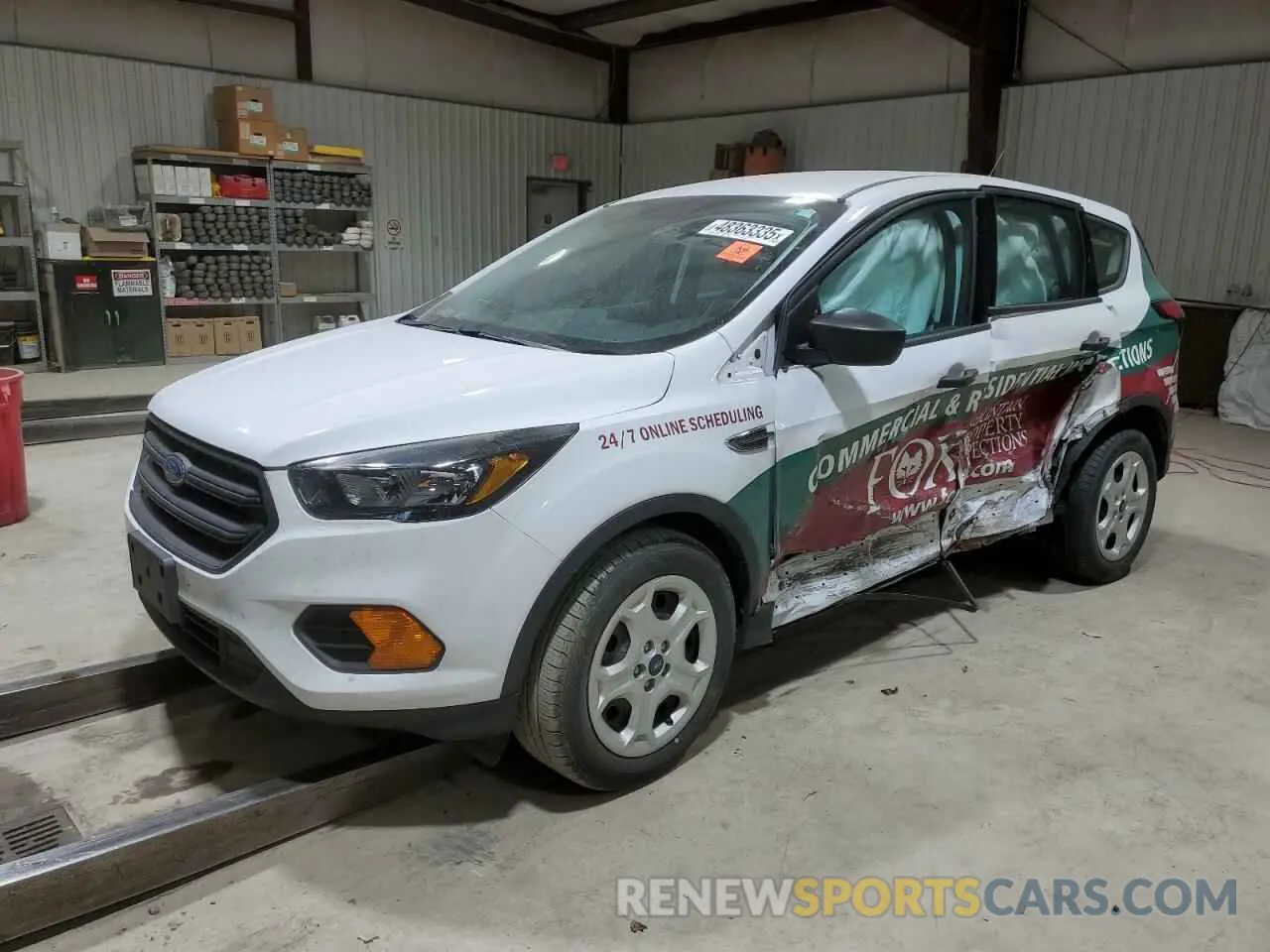 1 Фотография поврежденного автомобиля 1FMCU0F74KUA91366 FORD ESCAPE 2019
