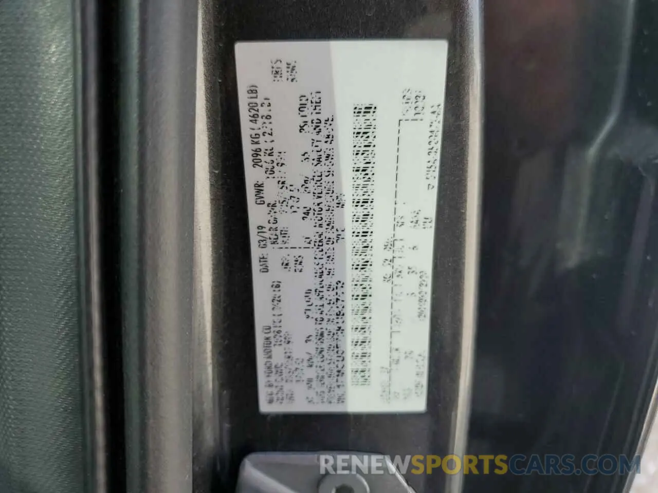 13 Фотография поврежденного автомобиля 1FMCU0F75KUB57553 FORD ESCAPE 2019