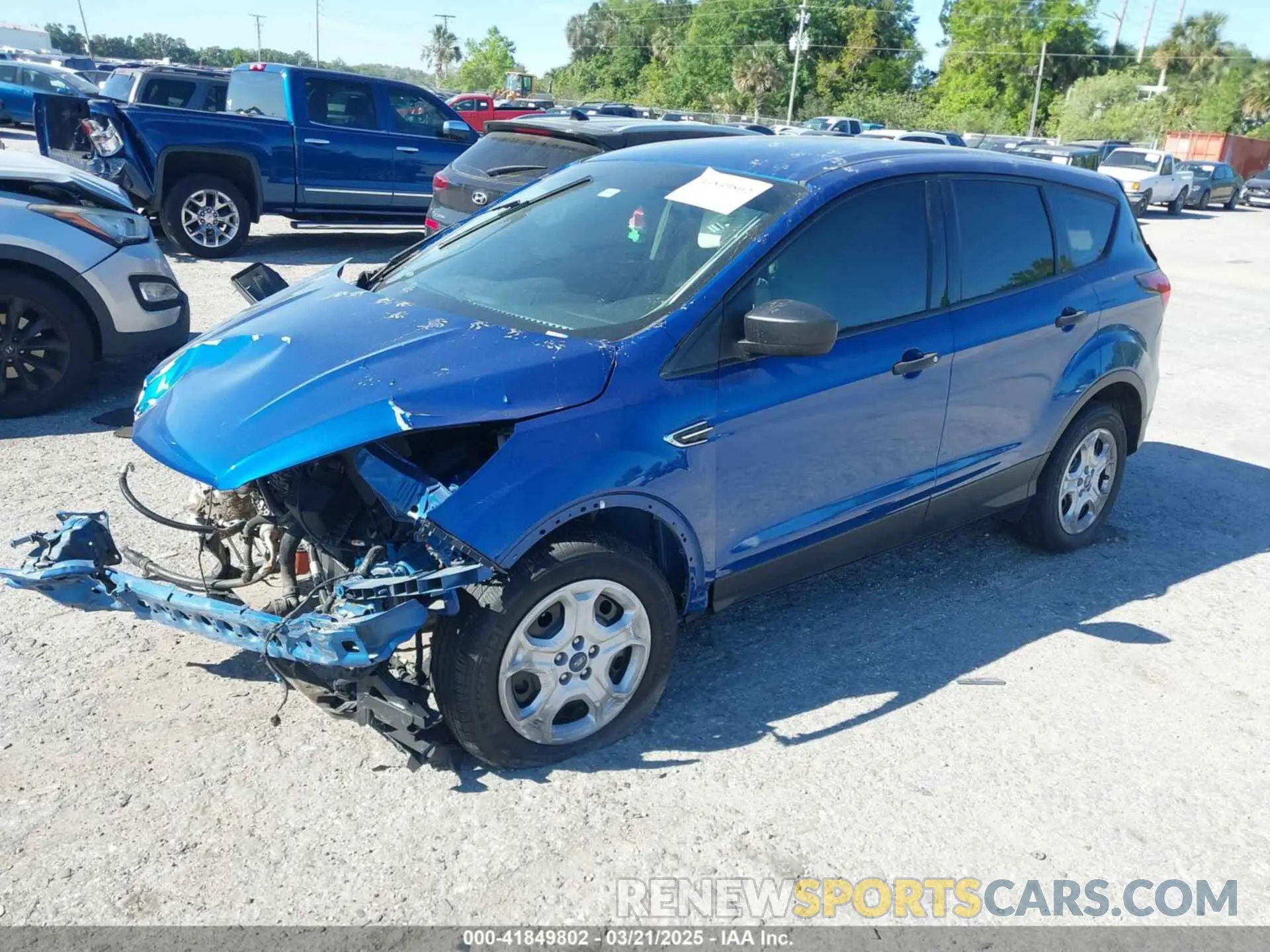 2 Photograph of a damaged car 1FMCU0F79KUA38758 FORD ESCAPE 2019