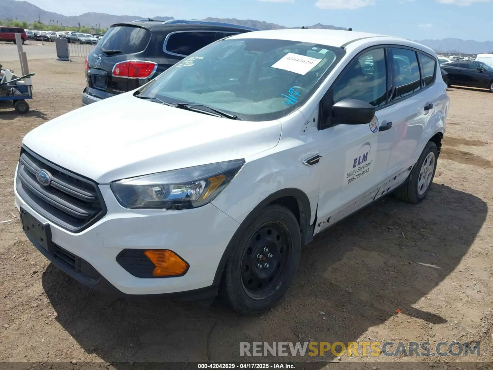 2 Photograph of a damaged car 1FMCU0F79KUB31442 FORD ESCAPE 2019