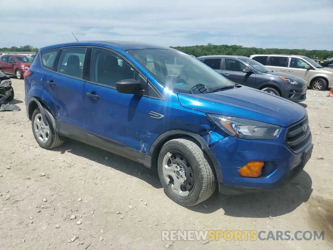 4 Photograph of a damaged car 1FMCU0F79KUB58432 FORD ESCAPE 2019