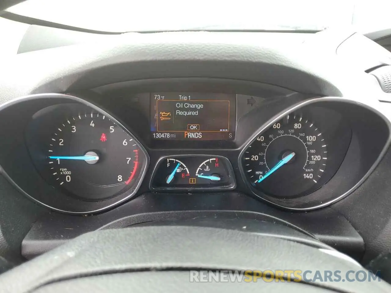 9 Photograph of a damaged car 1FMCU0F7XKUC50200 FORD ESCAPE 2019