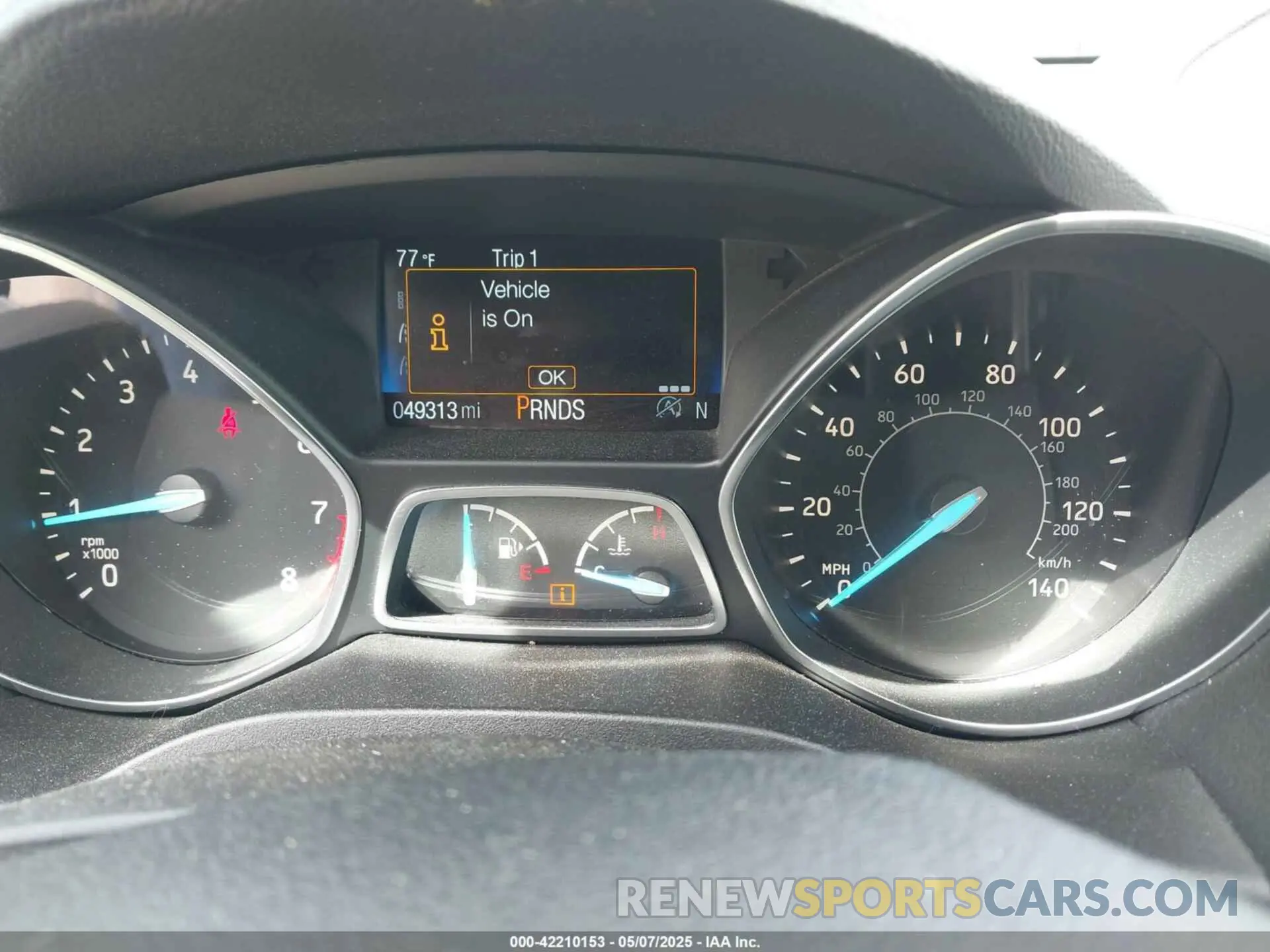 7 Photograph of a damaged car 1FMCU0GD1KUA90714 FORD ESCAPE 2019