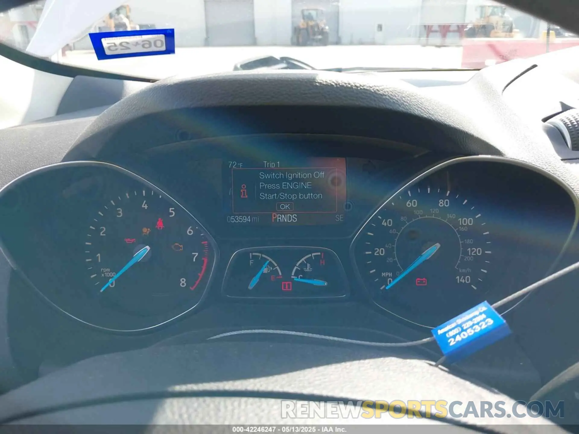 7 Photograph of a damaged car 1FMCU0GD2KUA04603 FORD ESCAPE 2019