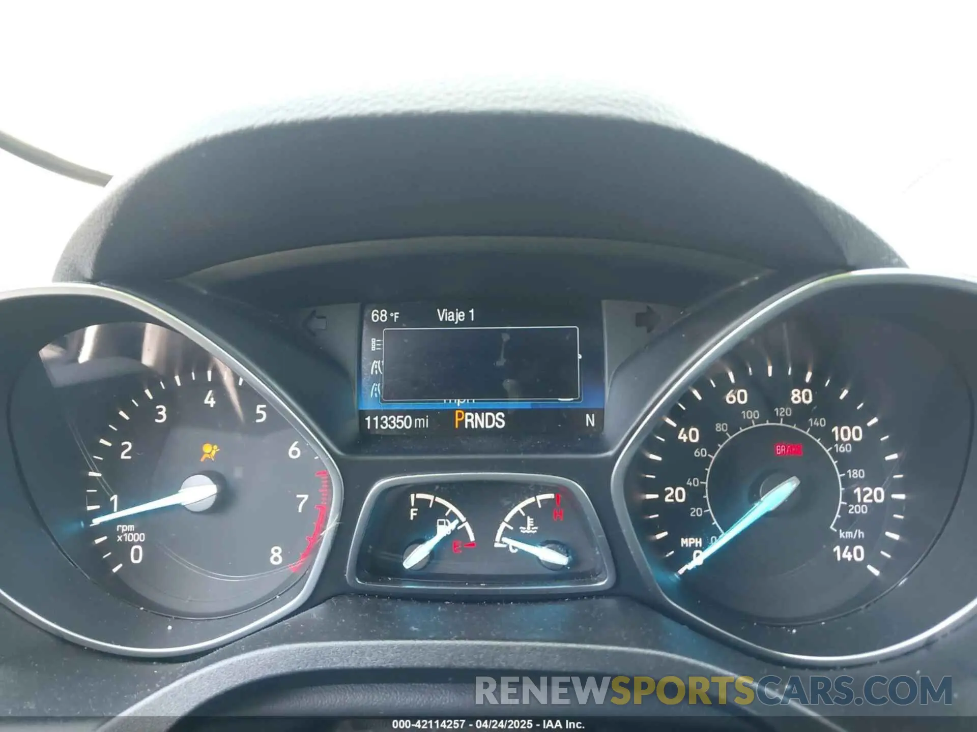 7 Photograph of a damaged car 1FMCU0GD2KUC35470 FORD ESCAPE 2019