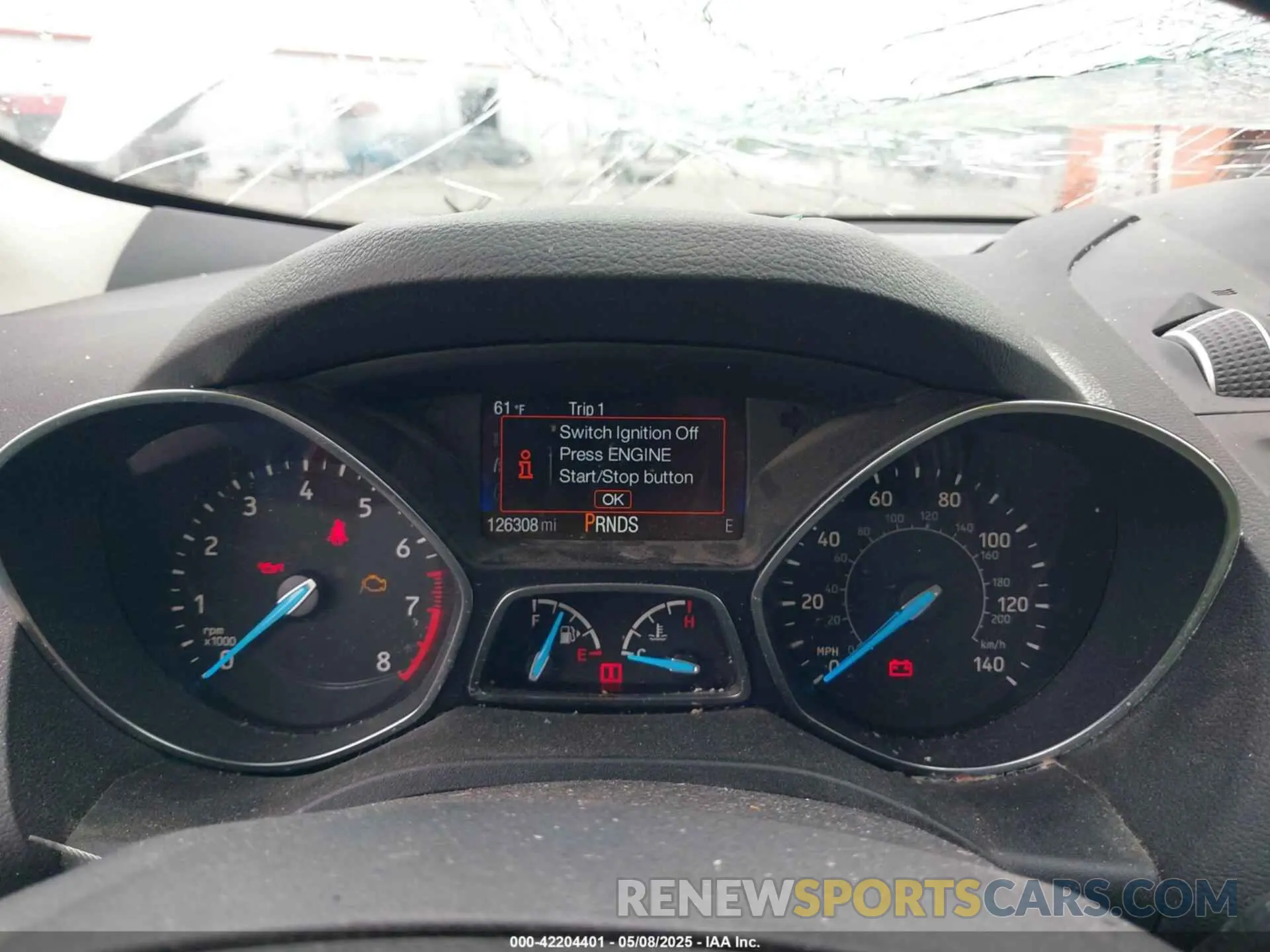 7 Photograph of a damaged car 1FMCU0GD2KUC46050 FORD ESCAPE 2019
