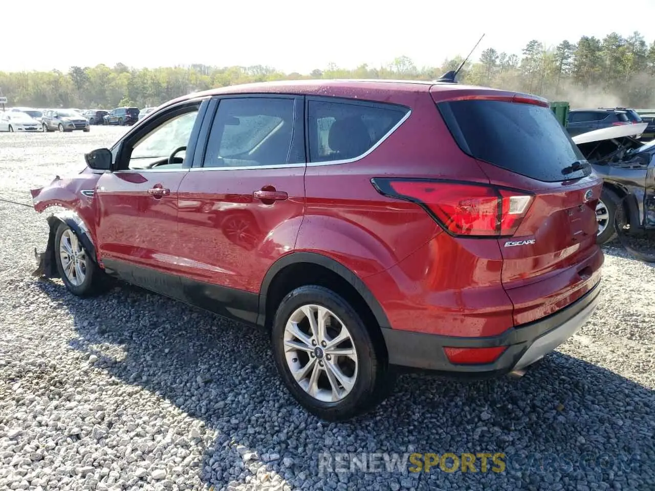 2 Photograph of a damaged car 1FMCU0GD3KUA49713 FORD ESCAPE 2019