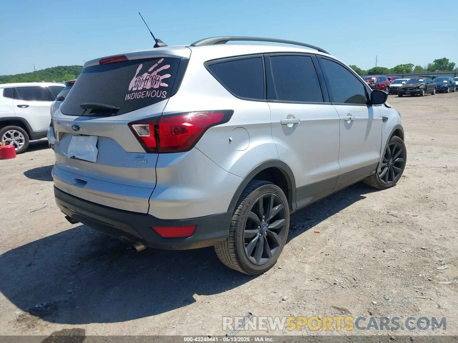 4 Фотография поврежденного автомобиля 1FMCU0GD4KUA41314 FORD ESCAPE 2019