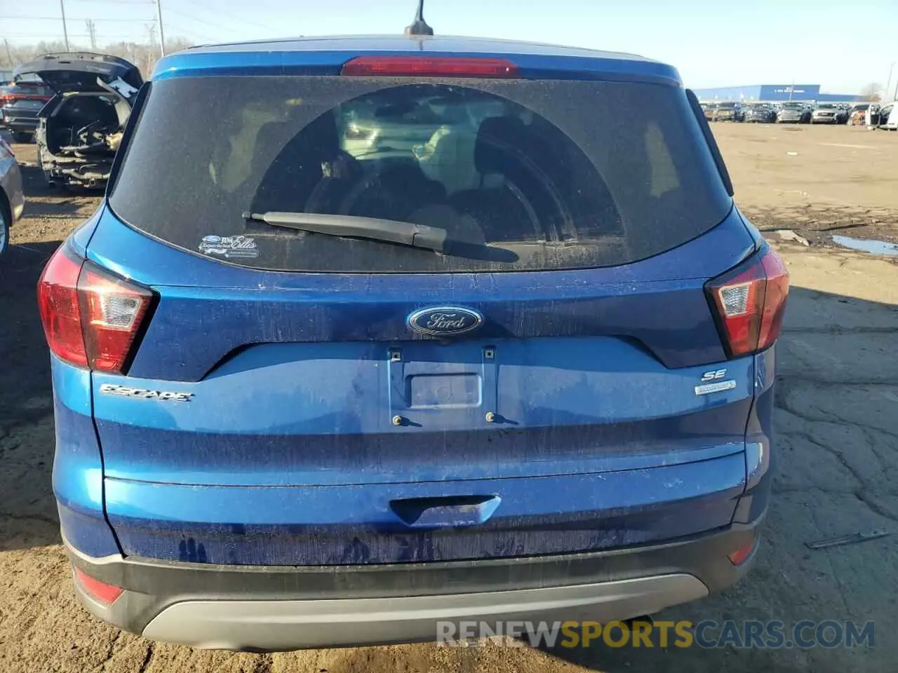 6 Фотография поврежденного автомобиля 1FMCU0GD7KUA16410 FORD ESCAPE 2019