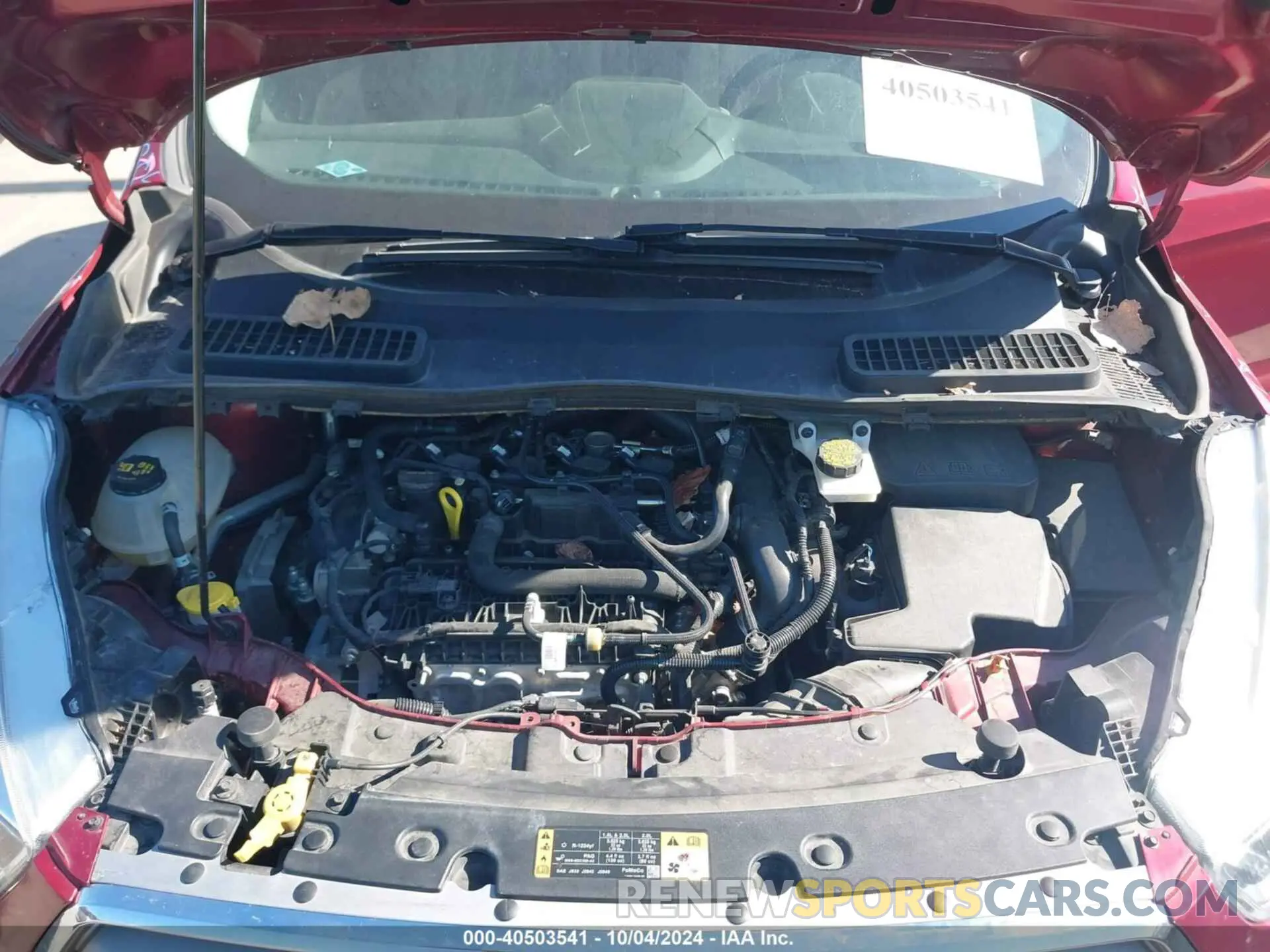 10 Фотография поврежденного автомобиля 1FMCU0GD9KUA71117 FORD ESCAPE 2019