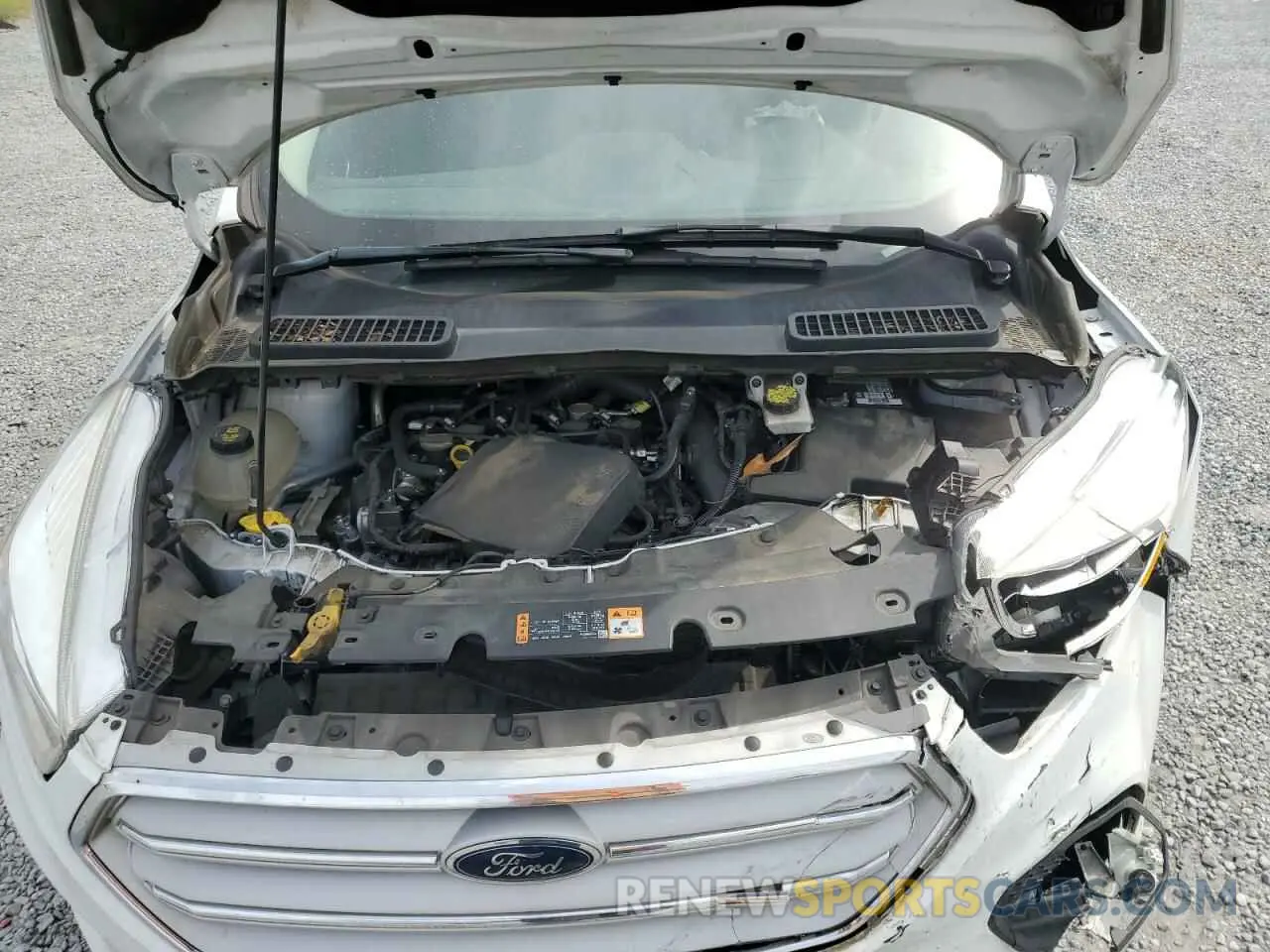 12 Фотография поврежденного автомобиля 1FMCU0GDXKUB94201 FORD ESCAPE 2019