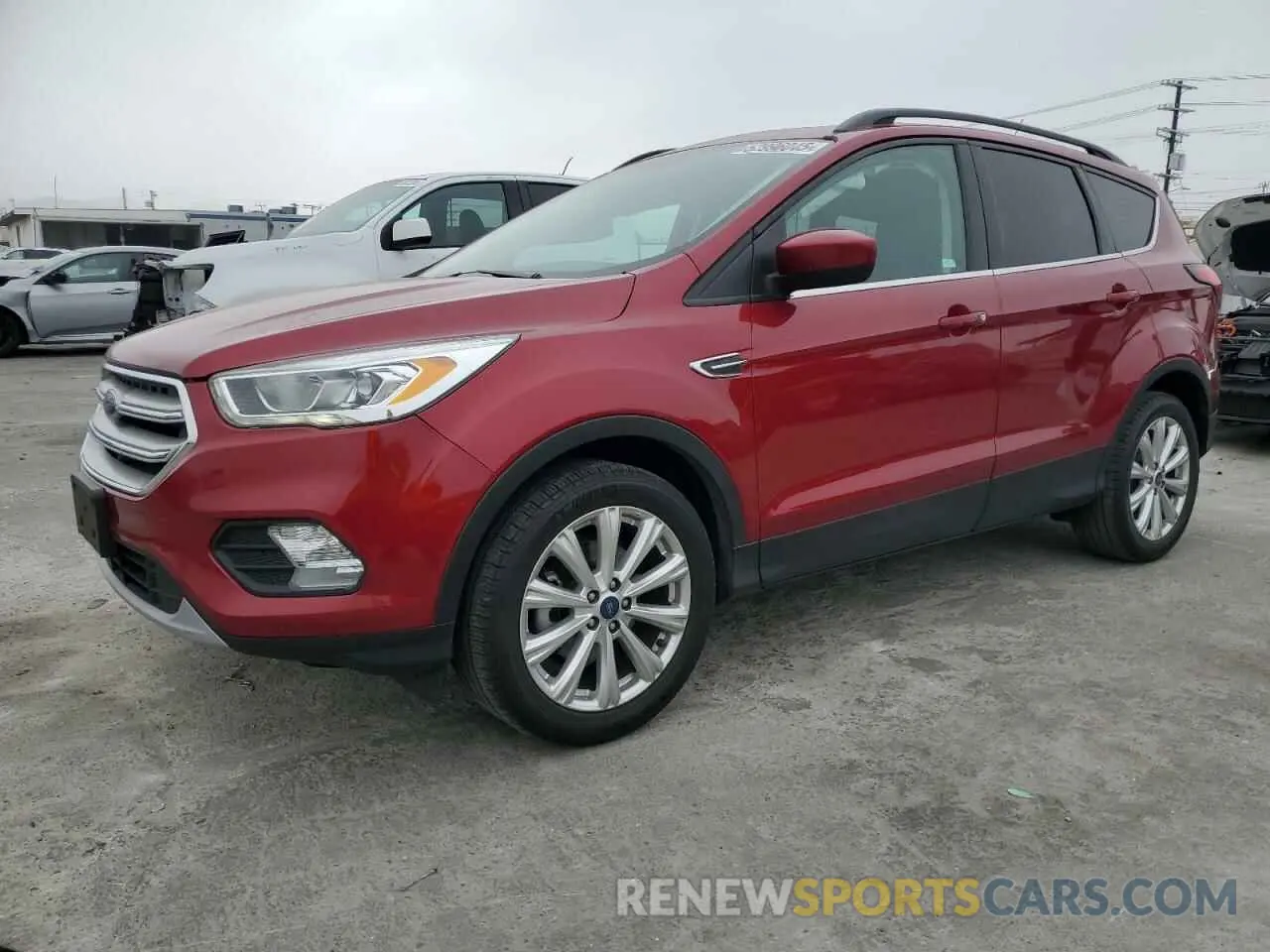 1 Фотография поврежденного автомобиля 1FMCU0HD0KUA20152 FORD ESCAPE 2019