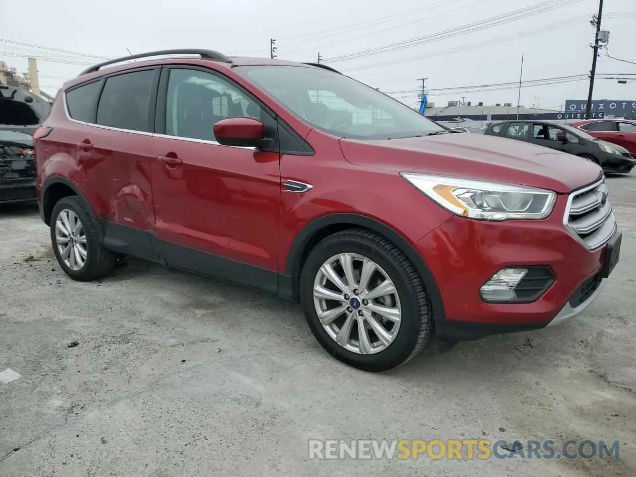 4 Фотография поврежденного автомобиля 1FMCU0HD0KUA20152 FORD ESCAPE 2019