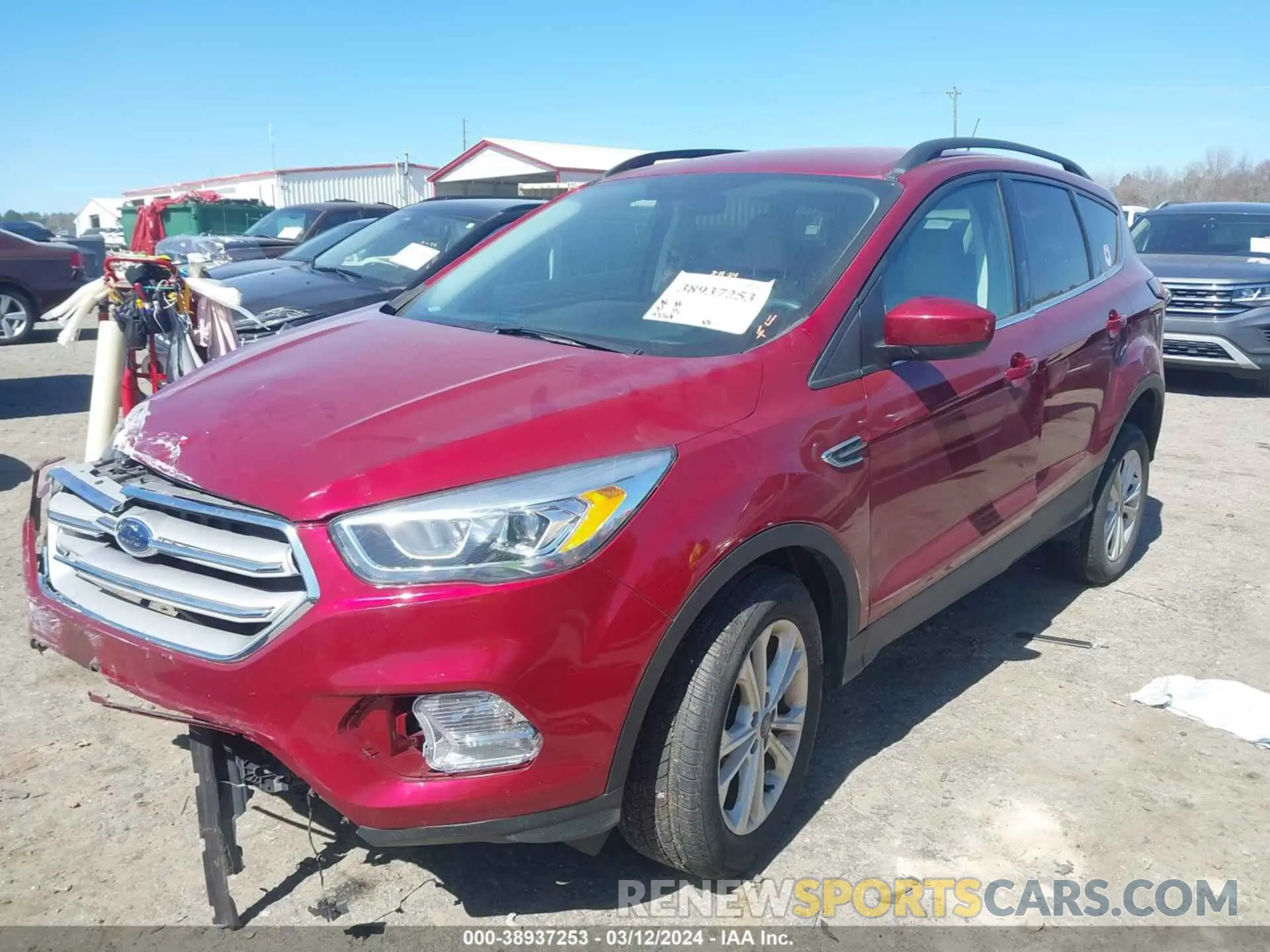 2 Photograph of a damaged car 1FMCU0HD1KUA67545 FORD ESCAPE 2019