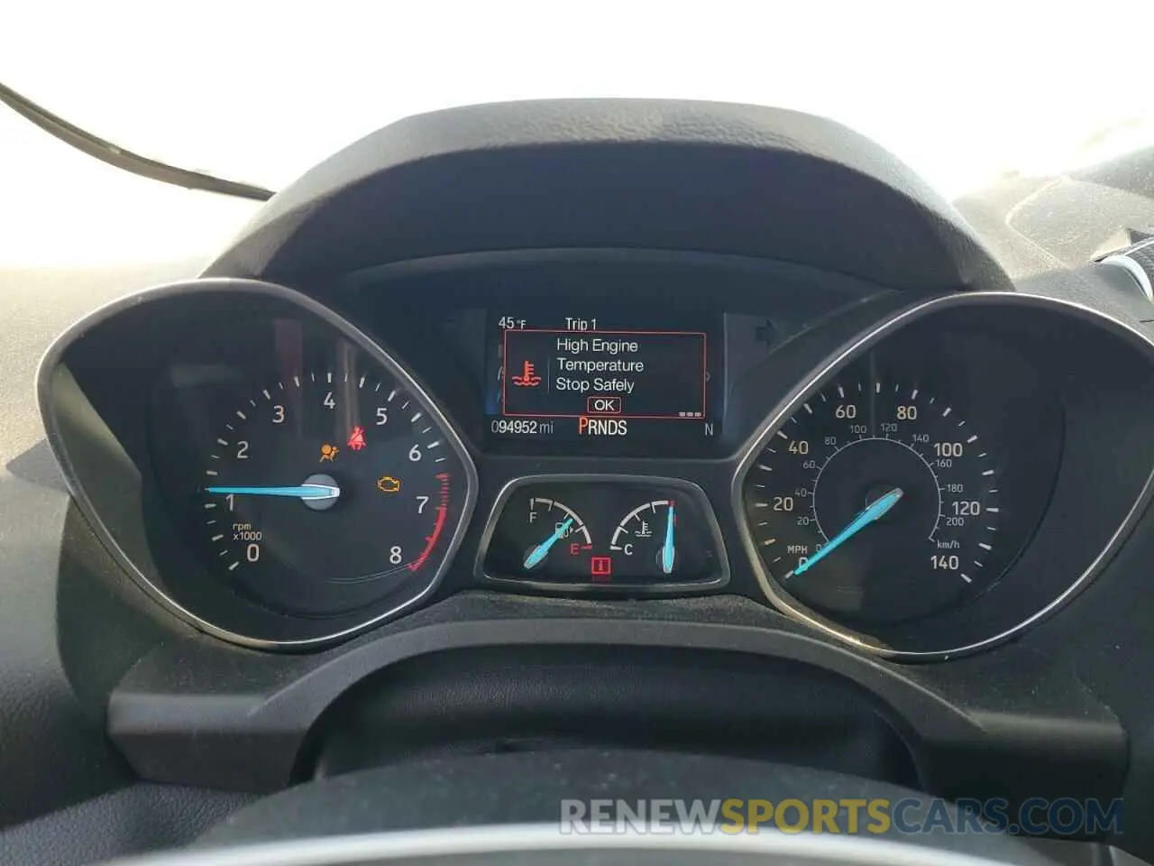 9 Photograph of a damaged car 1FMCU0HD3KUB20469 FORD ESCAPE 2019